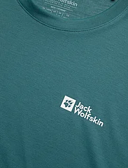 Jack Wolfskin - VONNAN S/S T M - short-sleeved t-shirts - emerald - 4