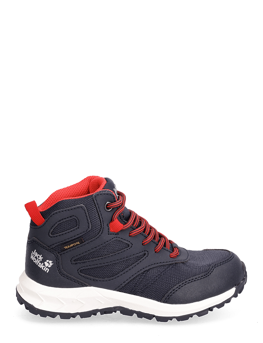 Jack Wolfskin - WOODLAND TEXAPORE MID K - night blue / red - 1