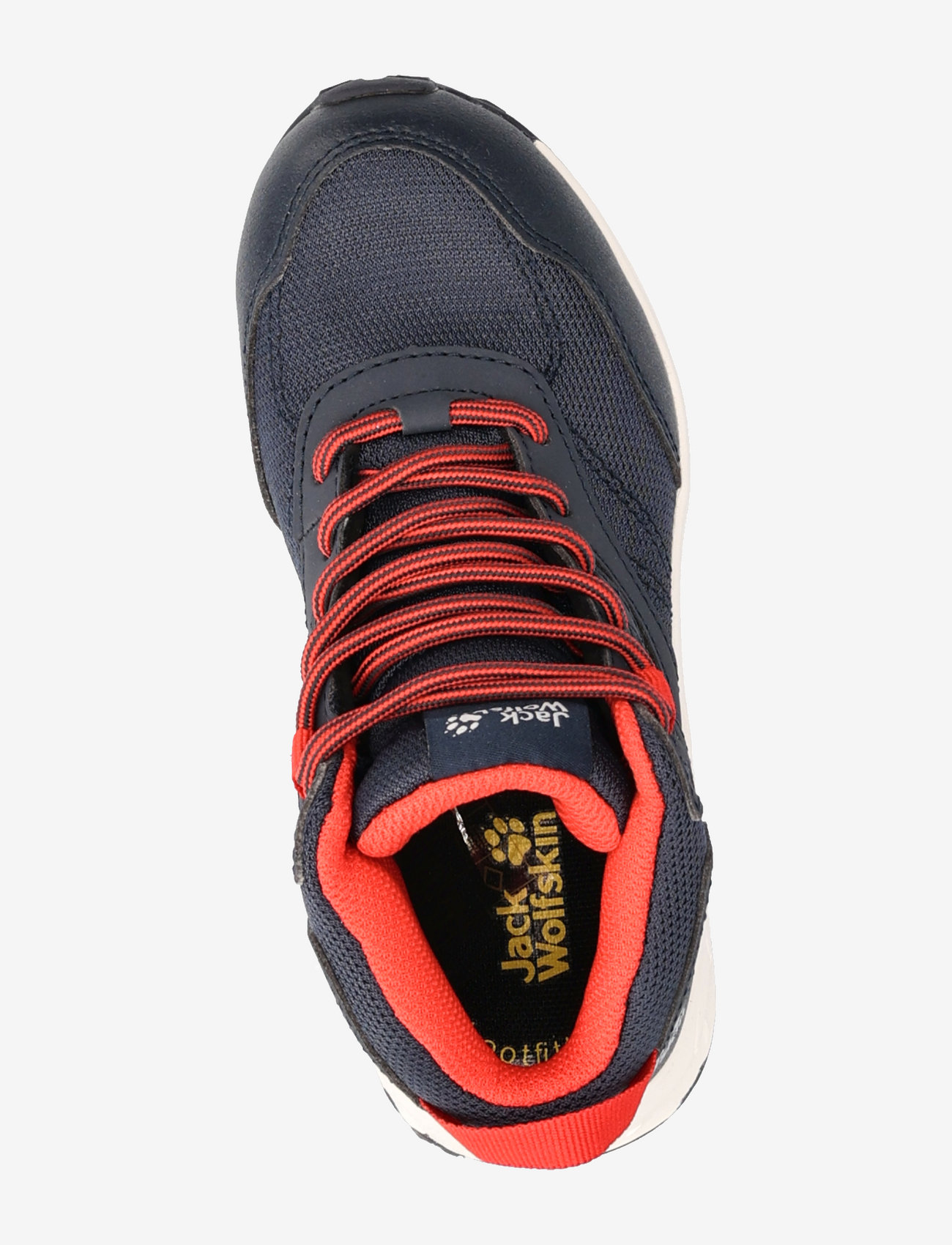 Jack Wolfskin - WOODLAND TEXAPORE MID K - night blue / red - 3