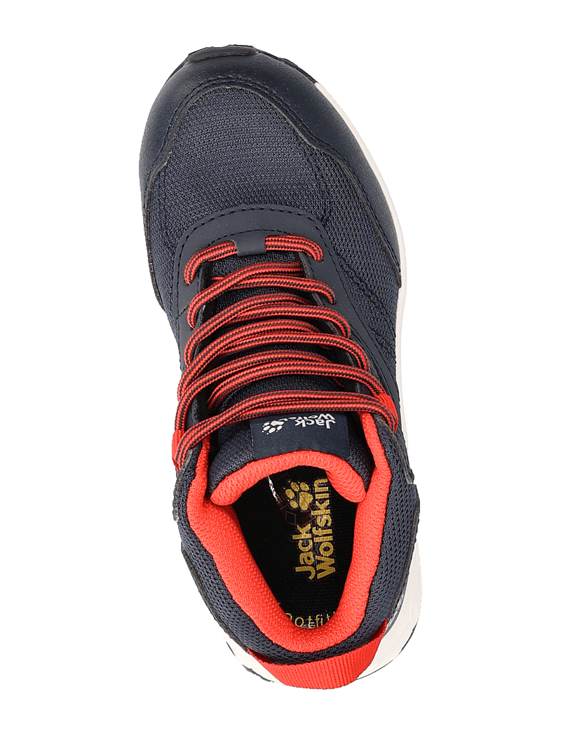 Jack Wolfskin - WOODLAND TEXAPORE MID K - night blue / red - 3