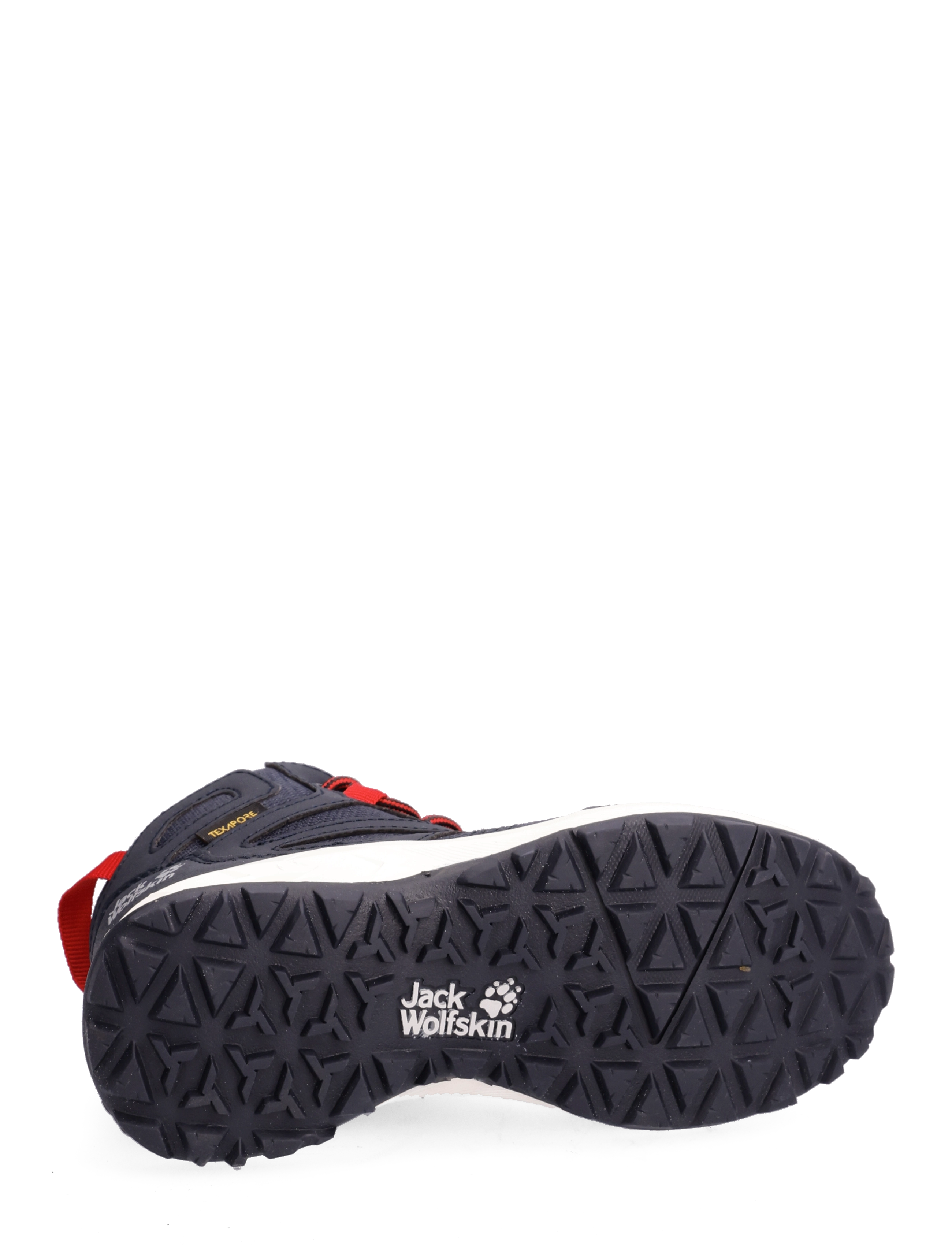 Jack Wolfskin - WOODLAND TEXAPORE MID K - night blue / red - 4