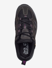 Jack Wolfskin - VOJO 3 TEXAPORE LOW W - hiking shoes - dark steel / purple - 3