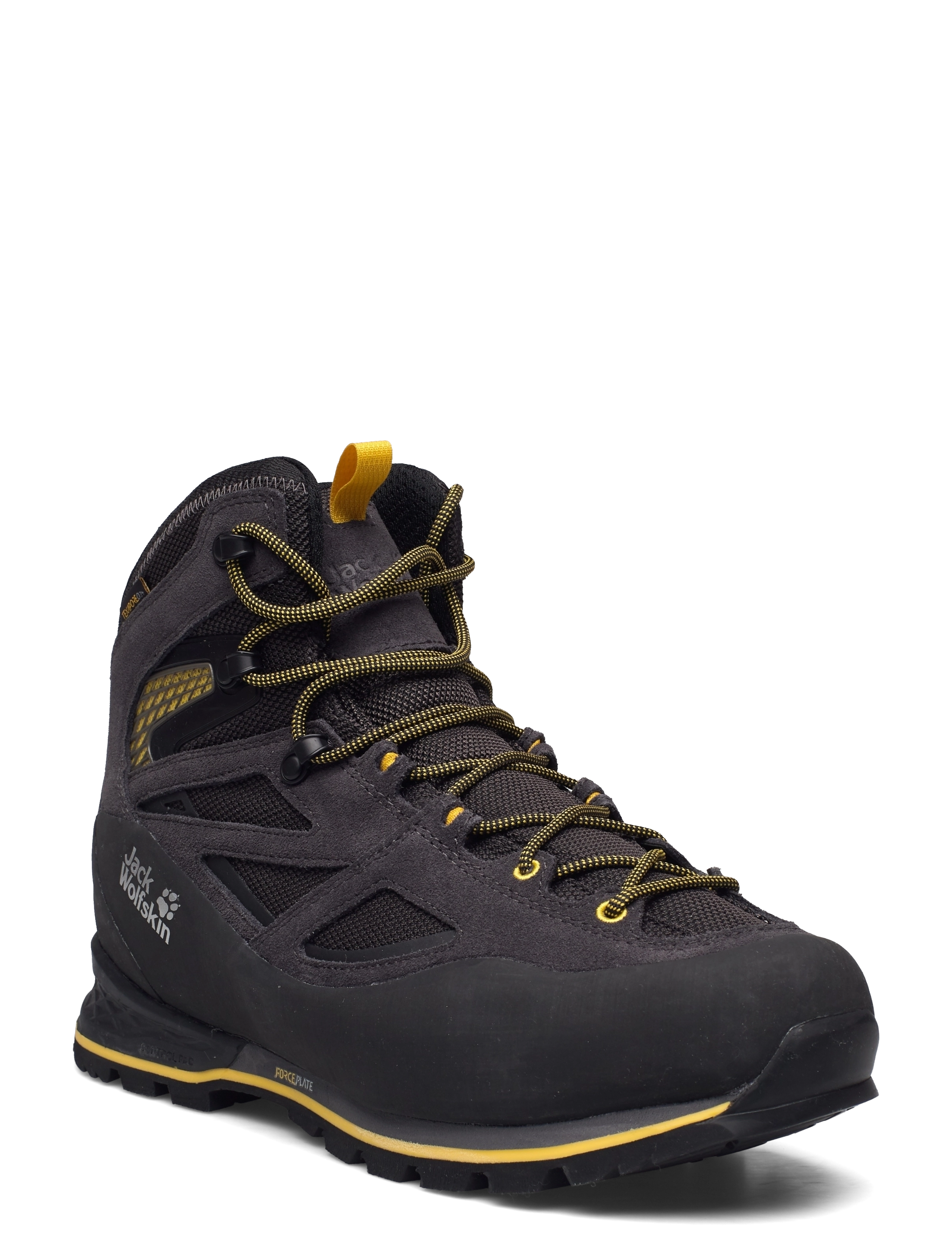 Jack Wolfskin - FORCE CREST TEXAPORE MID M - black / burly yellow xt - 0