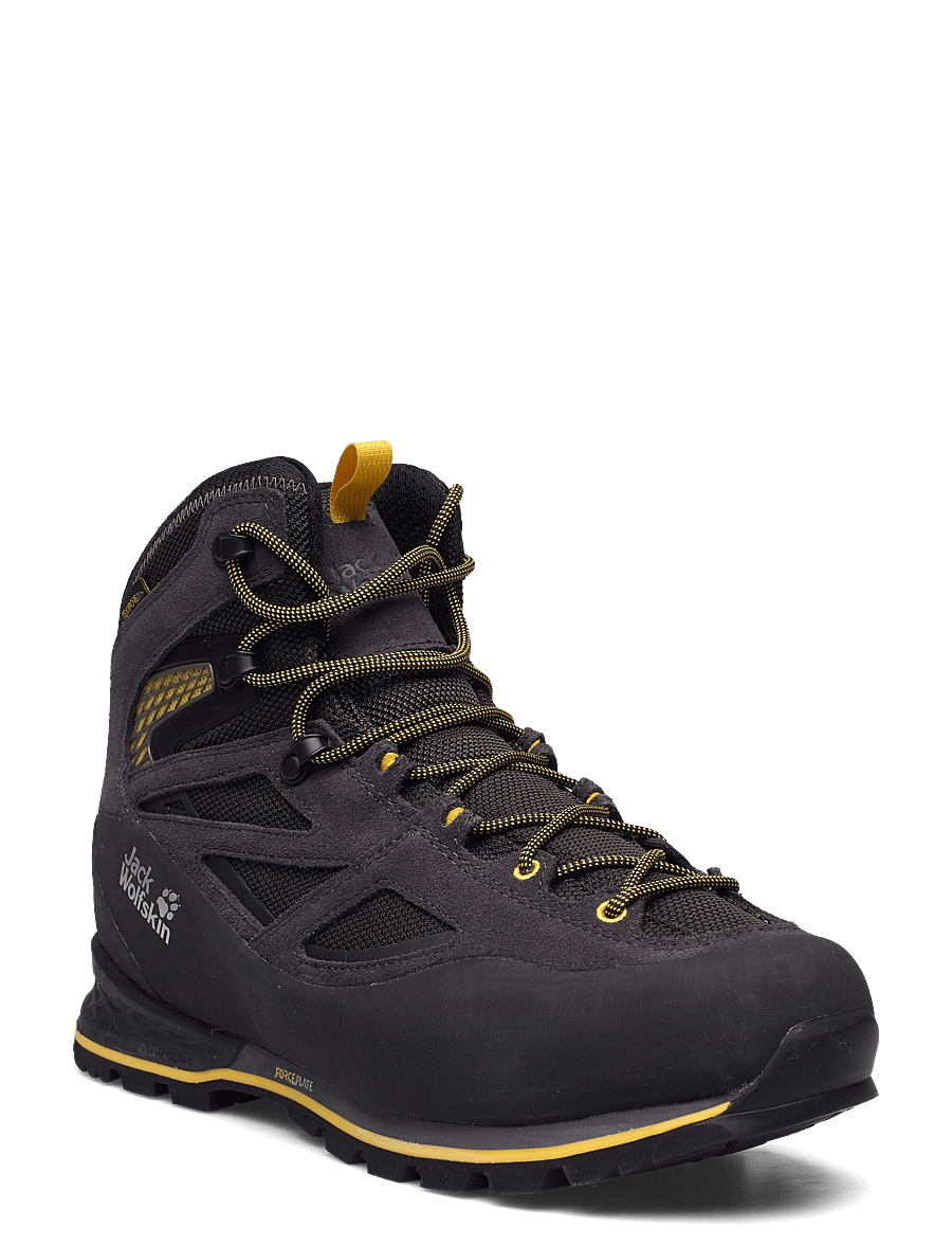 Jack Wolfskin - FORCE CREST TEXAPORE MID M - black / burly yellow xt - 0