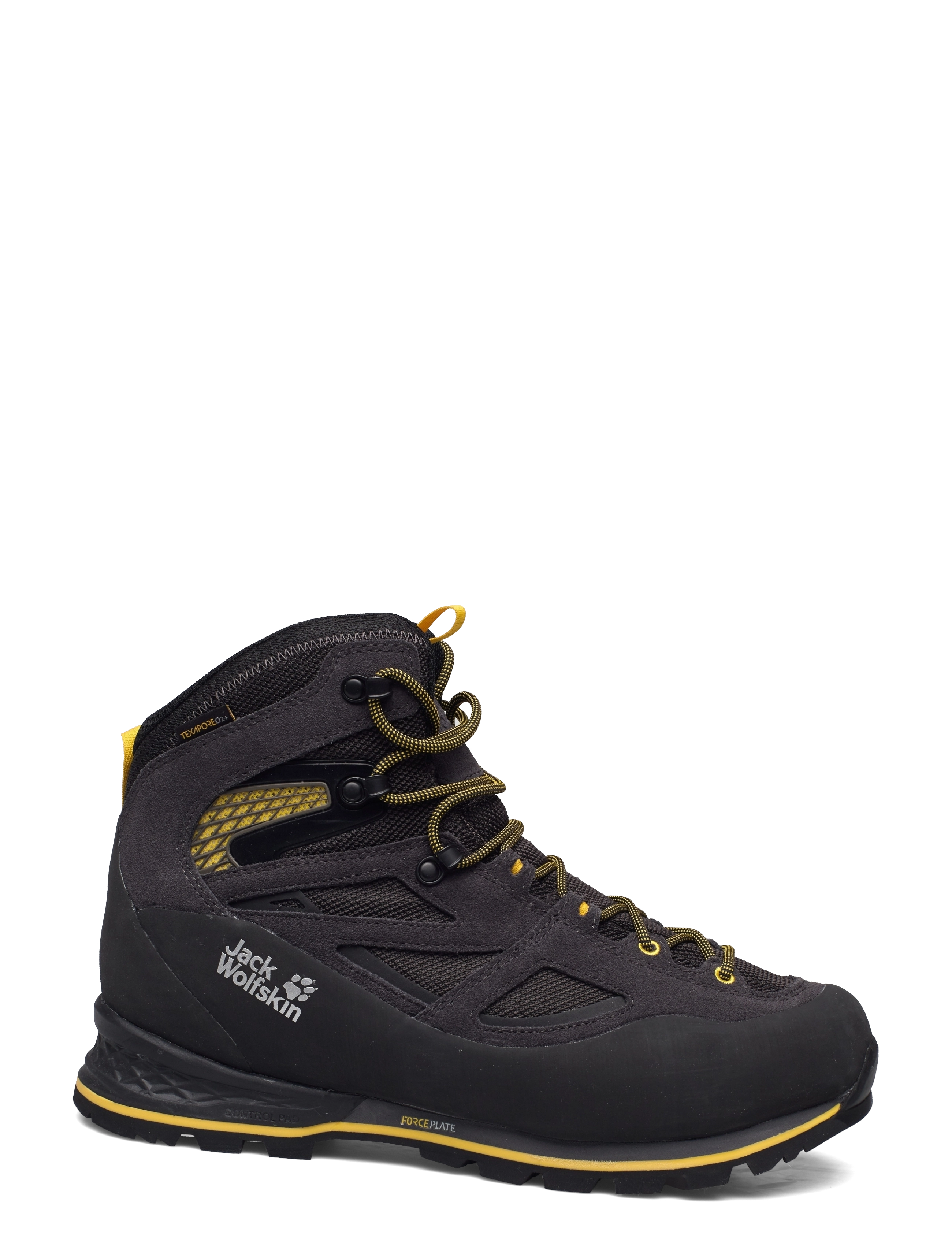 Jack Wolfskin - FORCE CREST TEXAPORE MID M - black / burly yellow xt - 1
