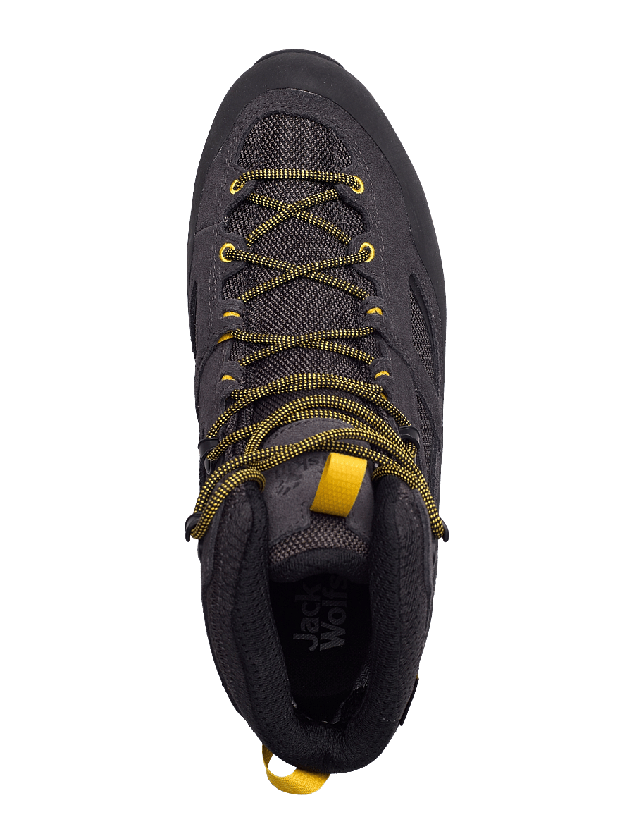 Jack Wolfskin - FORCE CREST TEXAPORE MID M - black / burly yellow xt - 3