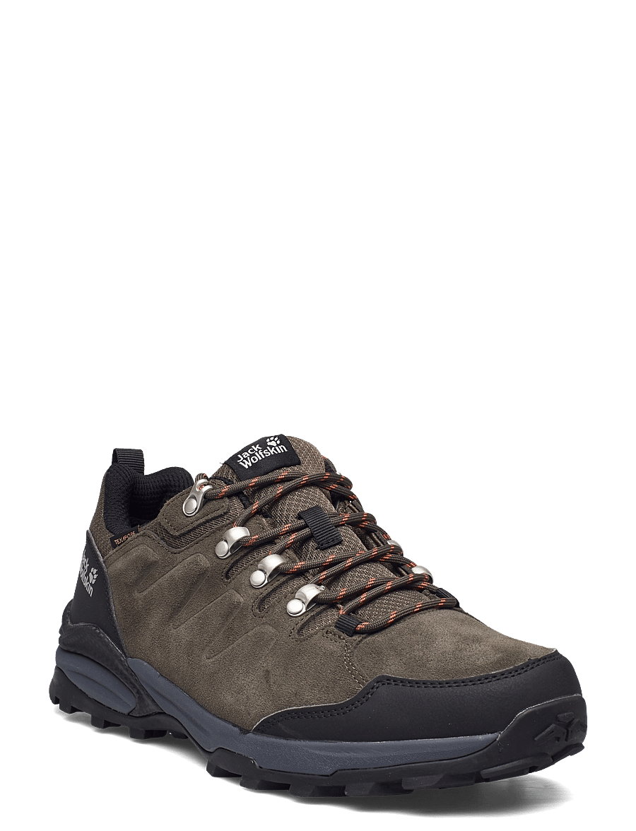 Jack Wolfskin - REFUGIO TEXAPORE LOW M - khaki / phantom - 0