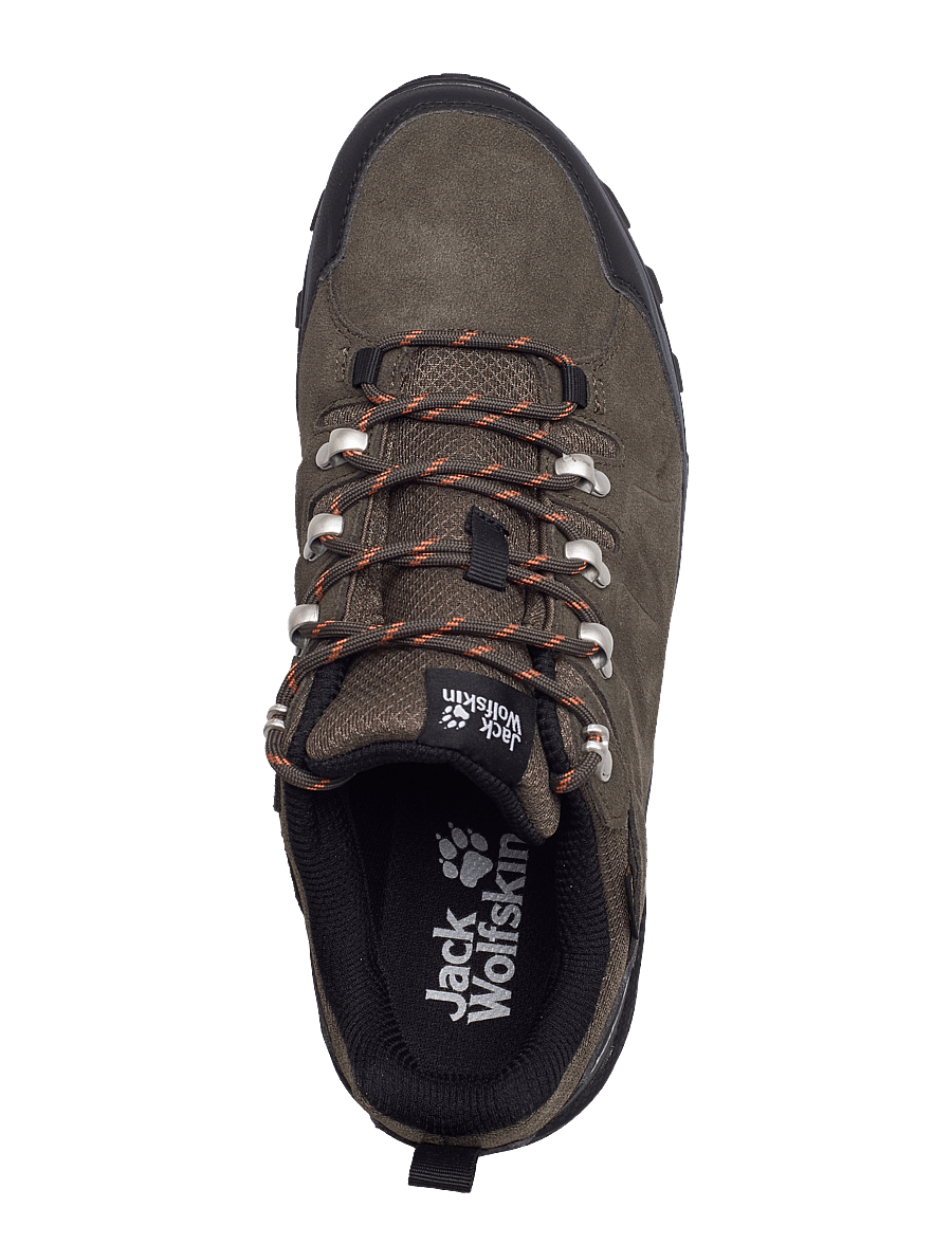 Jack Wolfskin - REFUGIO TEXAPORE LOW M - khaki / phantom - 3