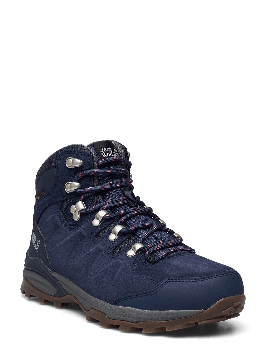 Jack Wolfskin - REFUGIO TEXAPORE MID W - dark blue / grey - 0