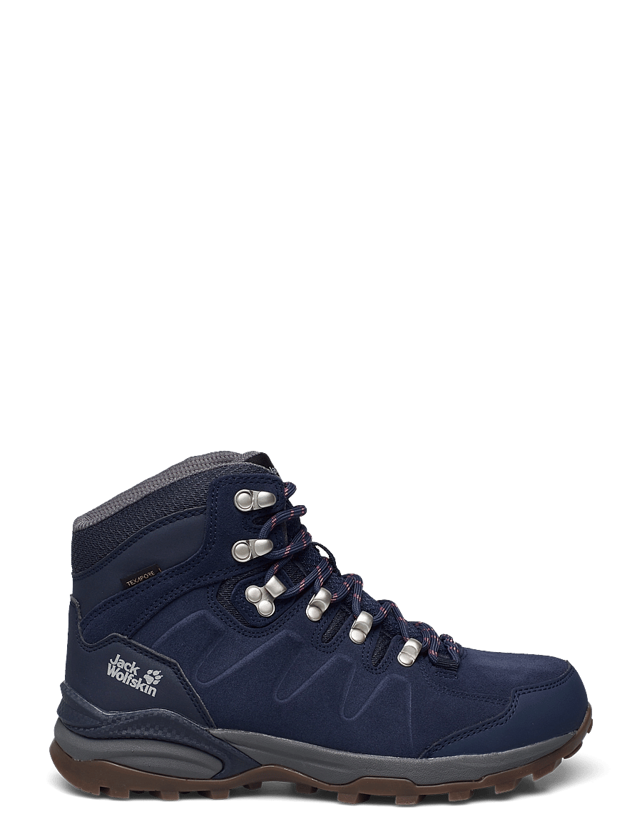 Jack Wolfskin - REFUGIO TEXAPORE MID W - dark blue / grey - 1