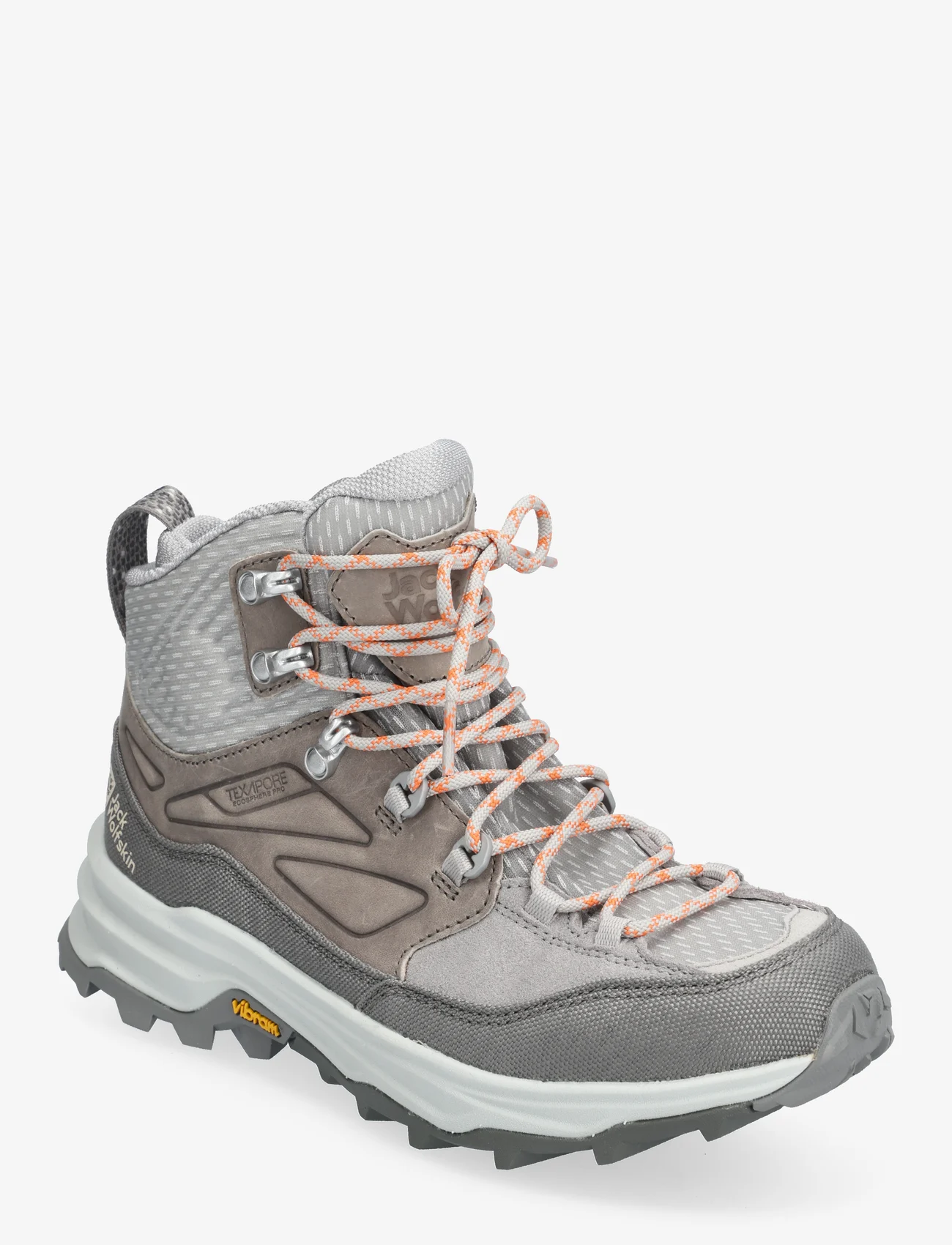 Jack Wolfskin - CYROX TEXAPORE MID W,055 - hiking shoes - pebble - 0