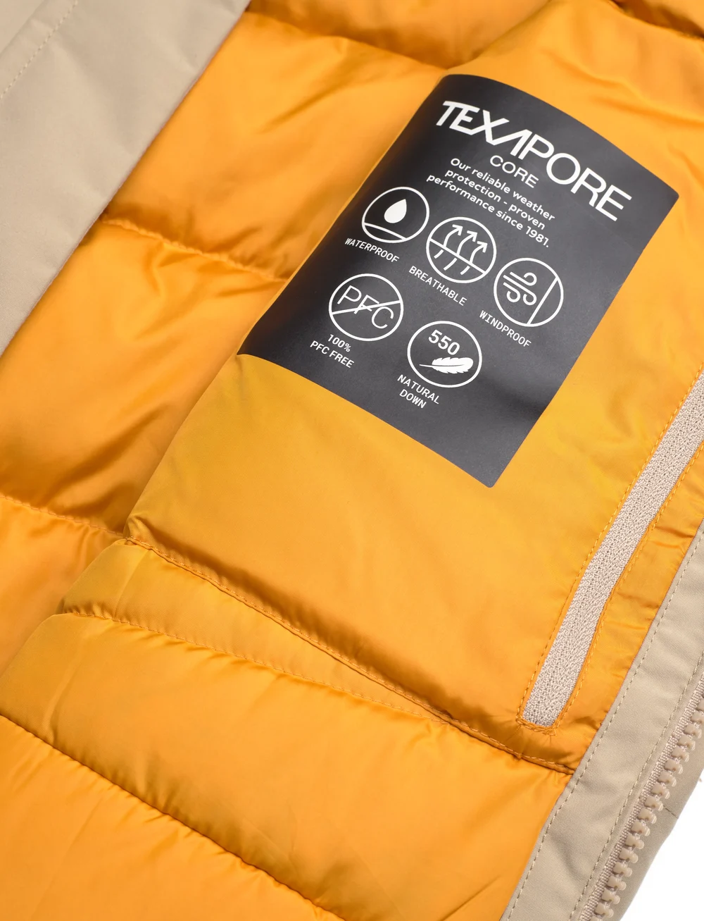 Jack Wolfskin - WINTERTOR PARKA W - parkasjackor - anis - 4