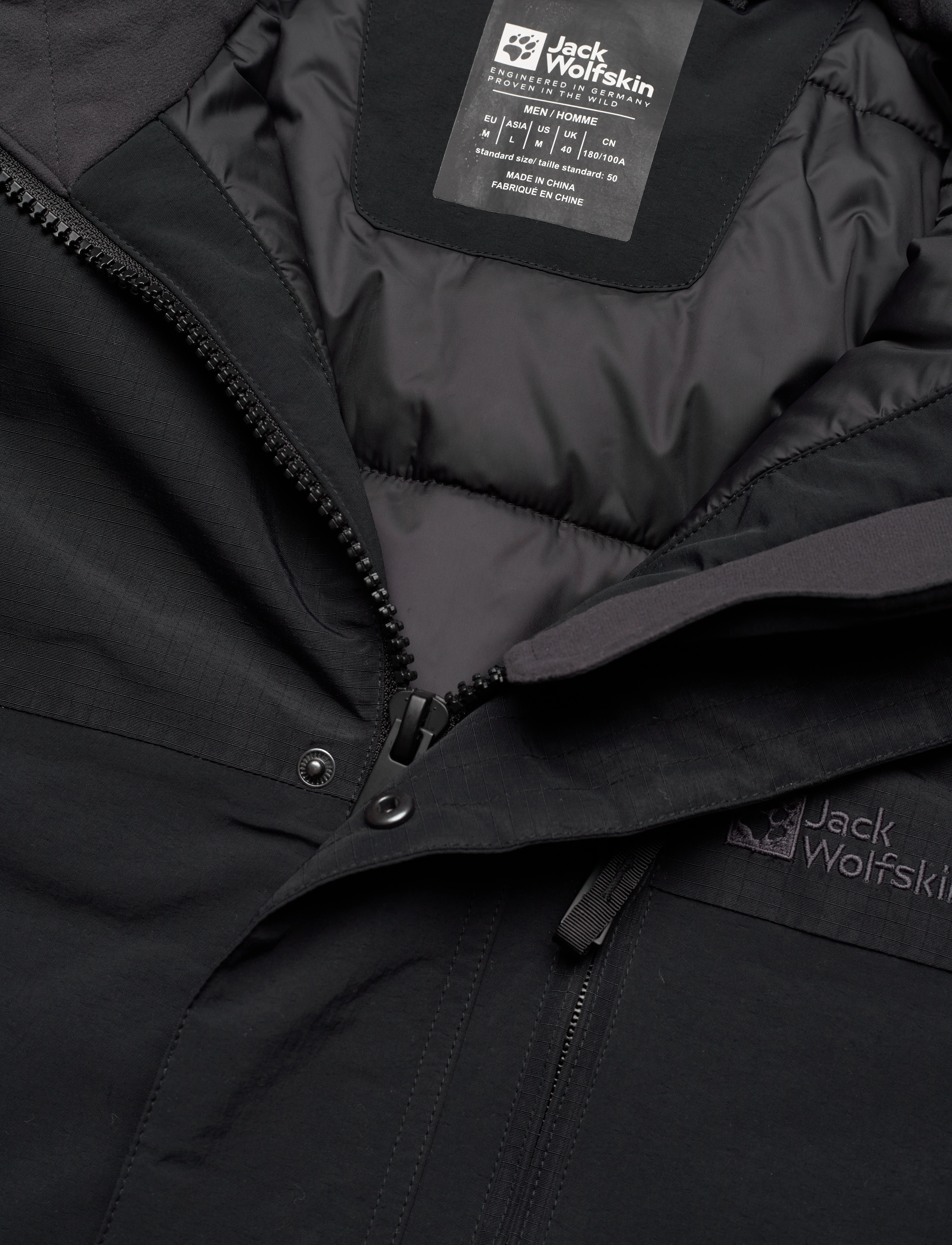 Jack Wolfskin - GLETSCHERSEE PARKA M - black - 2
