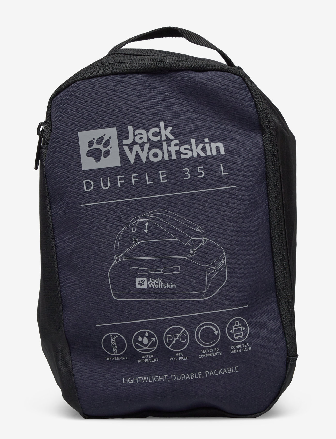 Jack Wolfskin - ALL-IN DUFFLE 35 - julegaver under 1000kr - midnight sky - 4