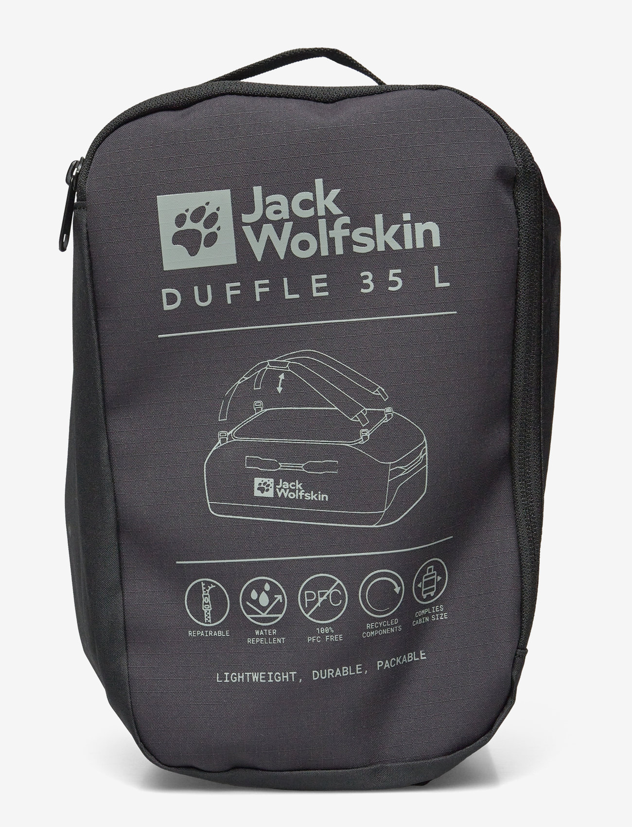 Jack Wolfskin - ALL-IN DUFFLE 35 - mænd - phantom - 4