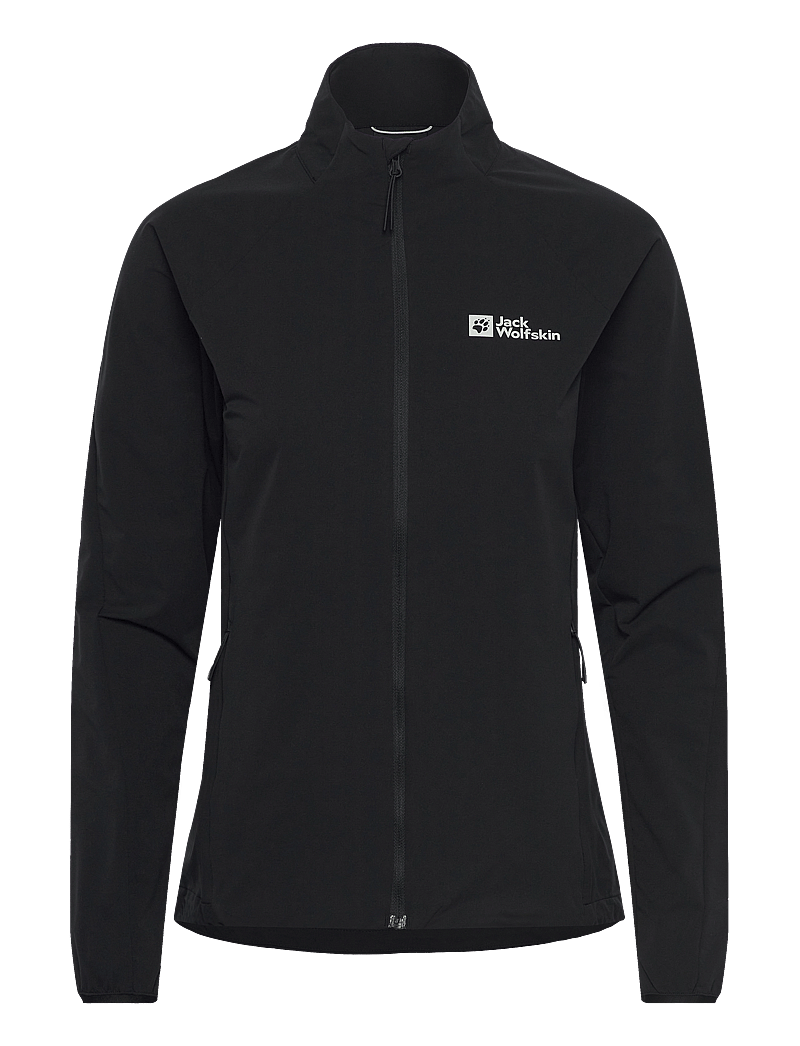Jack Wolfskin - PRELIGHT STRIDE JKT W - friluftsjackor - black - 0