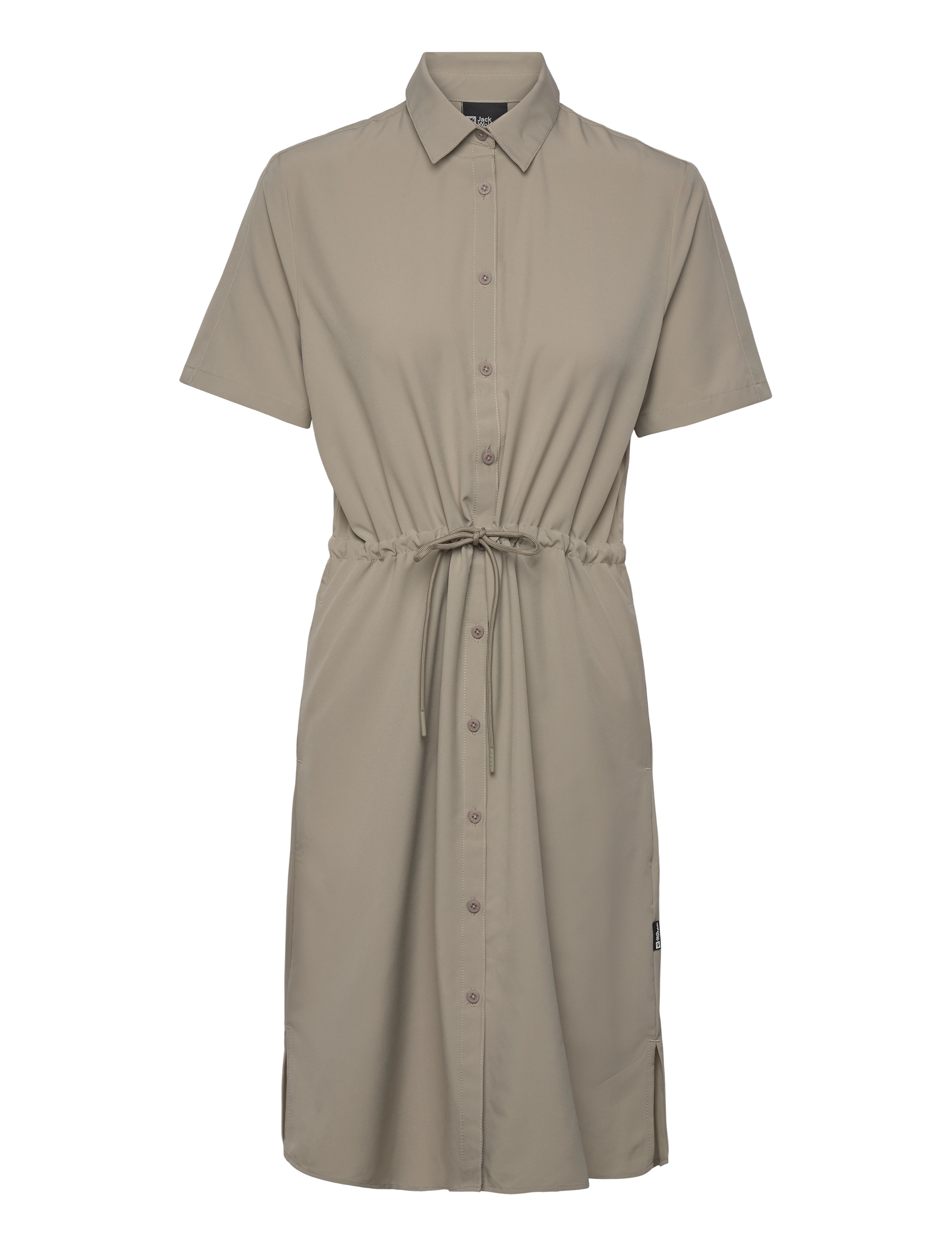 Jack Wolfskin Waimea Dress W, XS, Khaki green, Kjoler > Kort Kjole, Dame