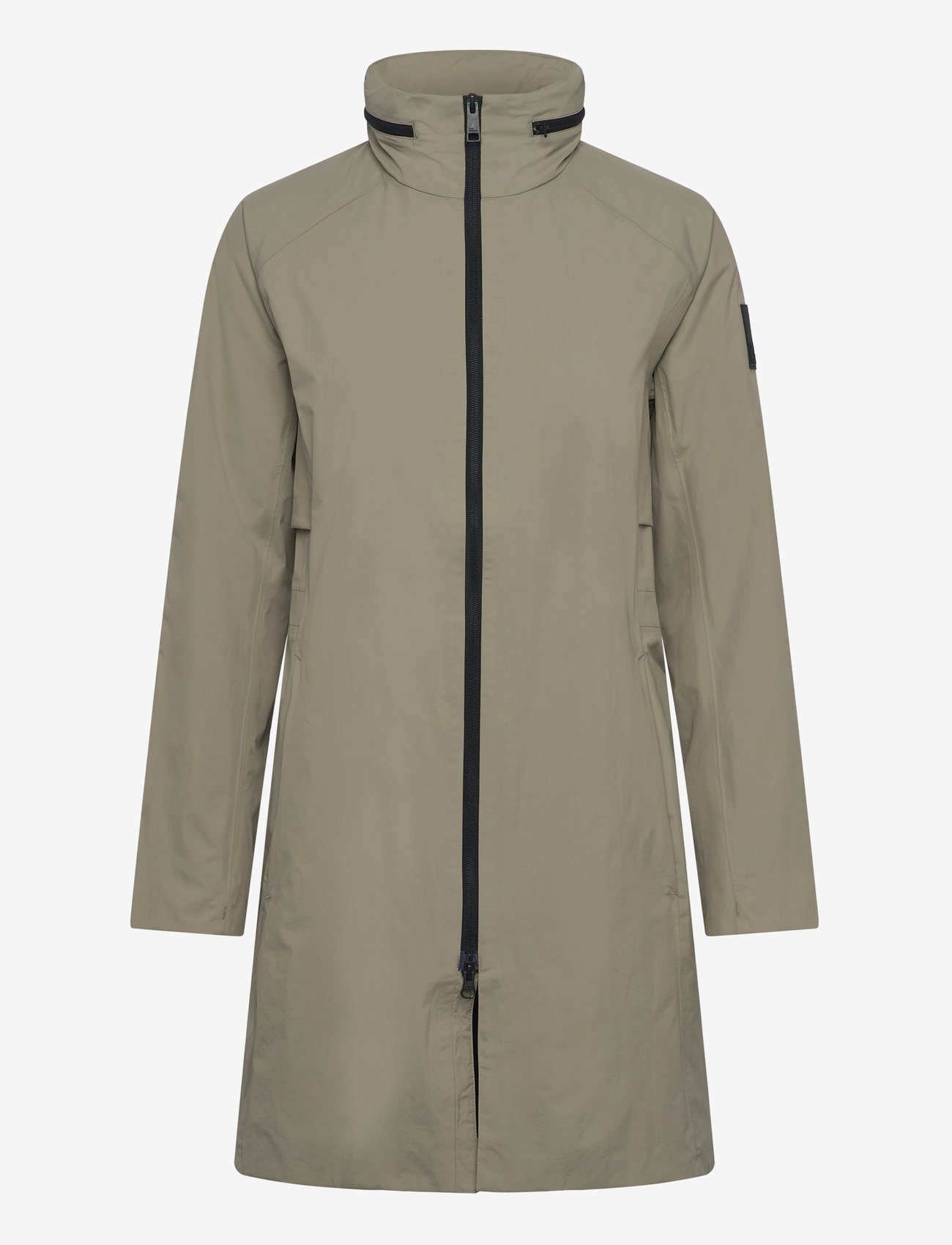 Jack Wolfskin - WELLSEE COAT W - outdoor jackets - stone - 0