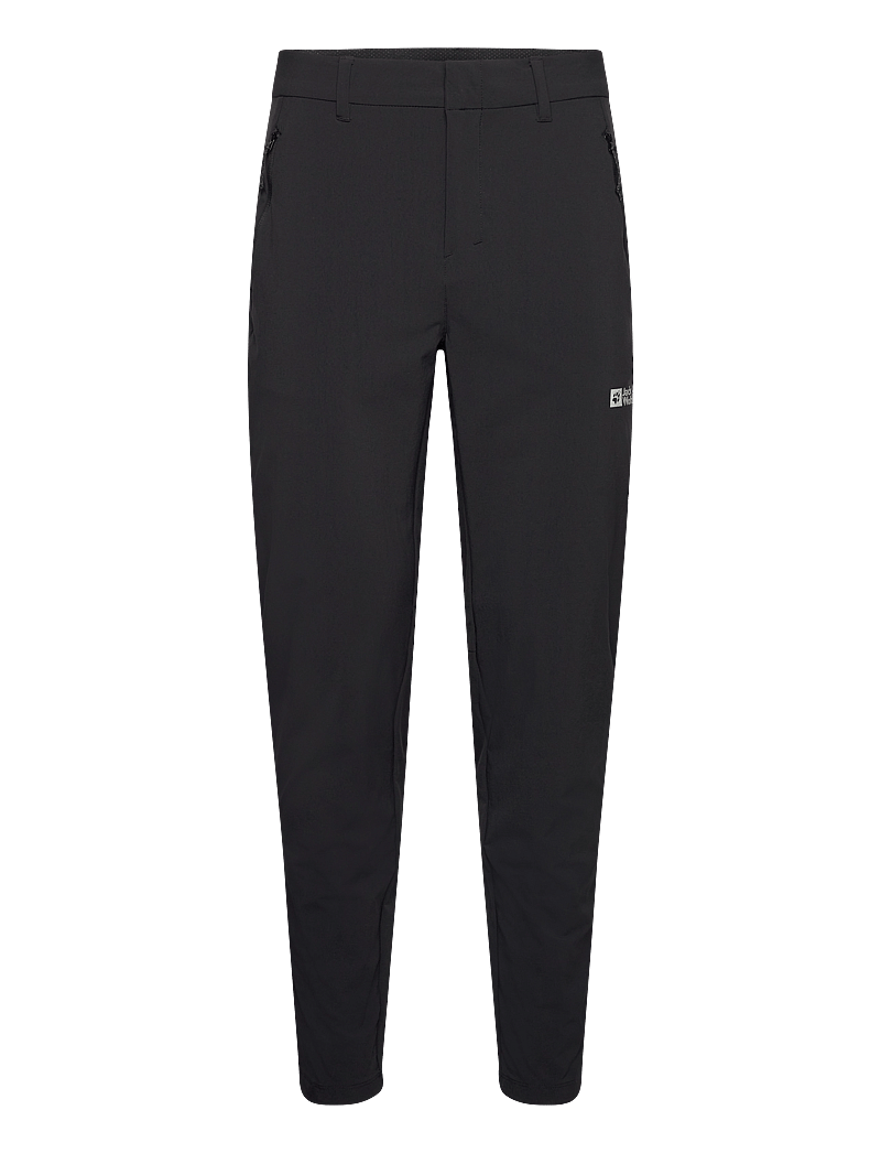 Jack Wolfskin - HIKEOUT PANTS M - friluftsbyxor - black - 0