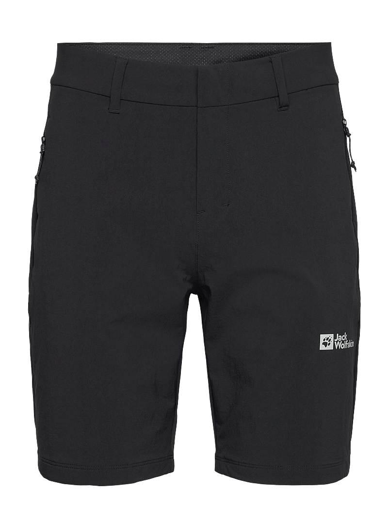 Jack Wolfskin - HIKEOUT SHORTS M - freizeit shorts - black - 0