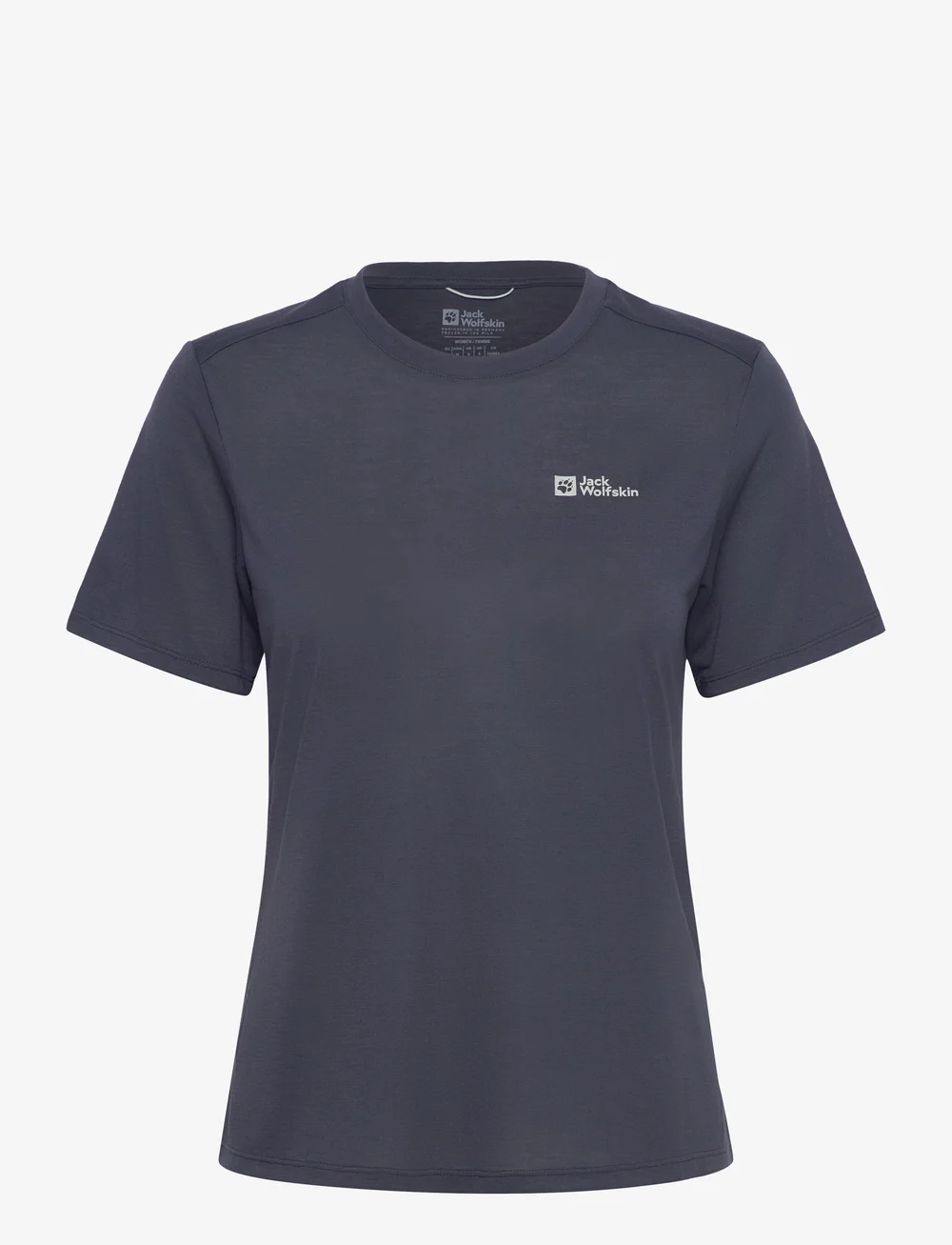 Jack Wolfskin - VONNAN S/S T W - t-shirts - graphite - 0