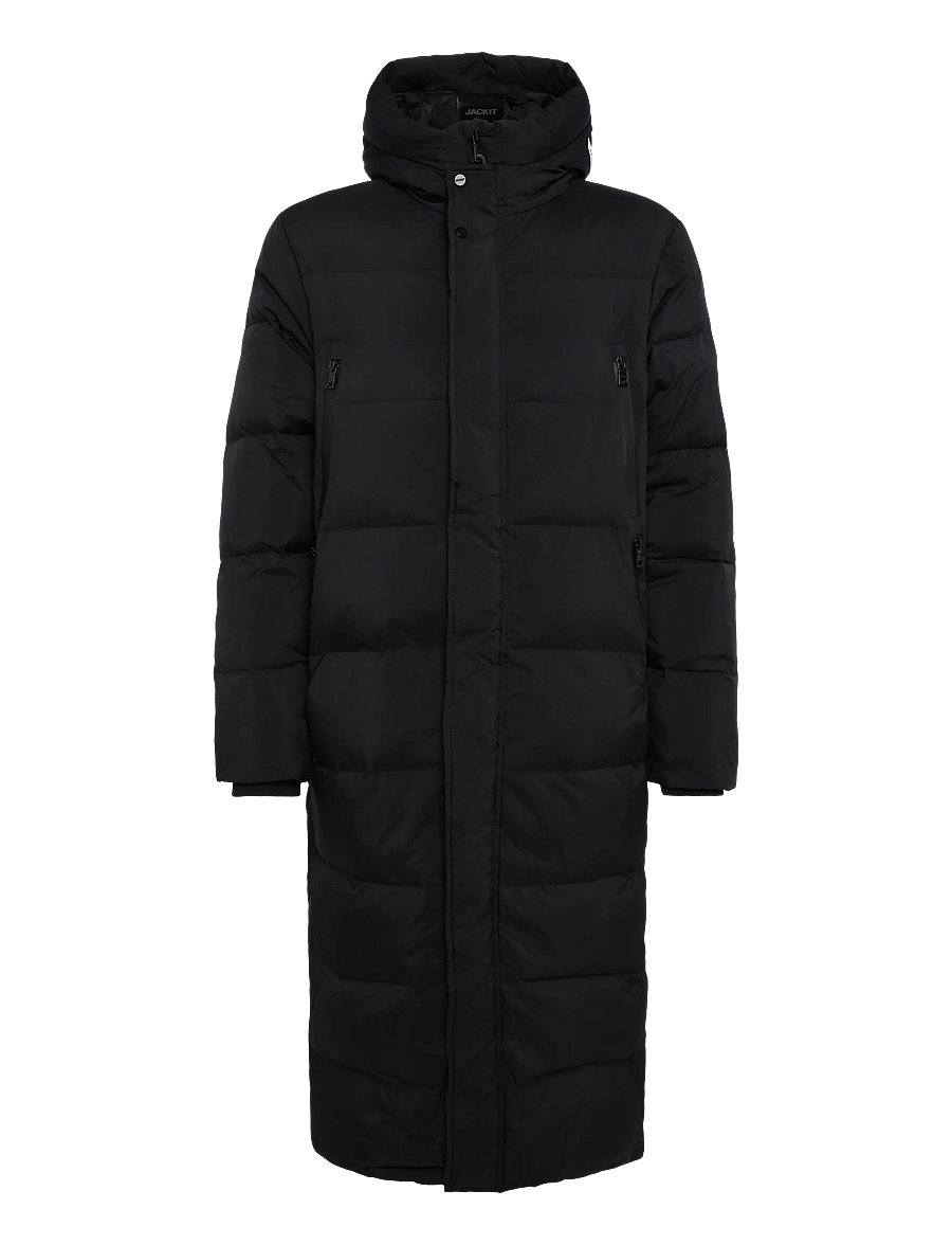 JACK1T - NOMAD PARKA 2.0 EX-LONG - daunenjacken - black - 1