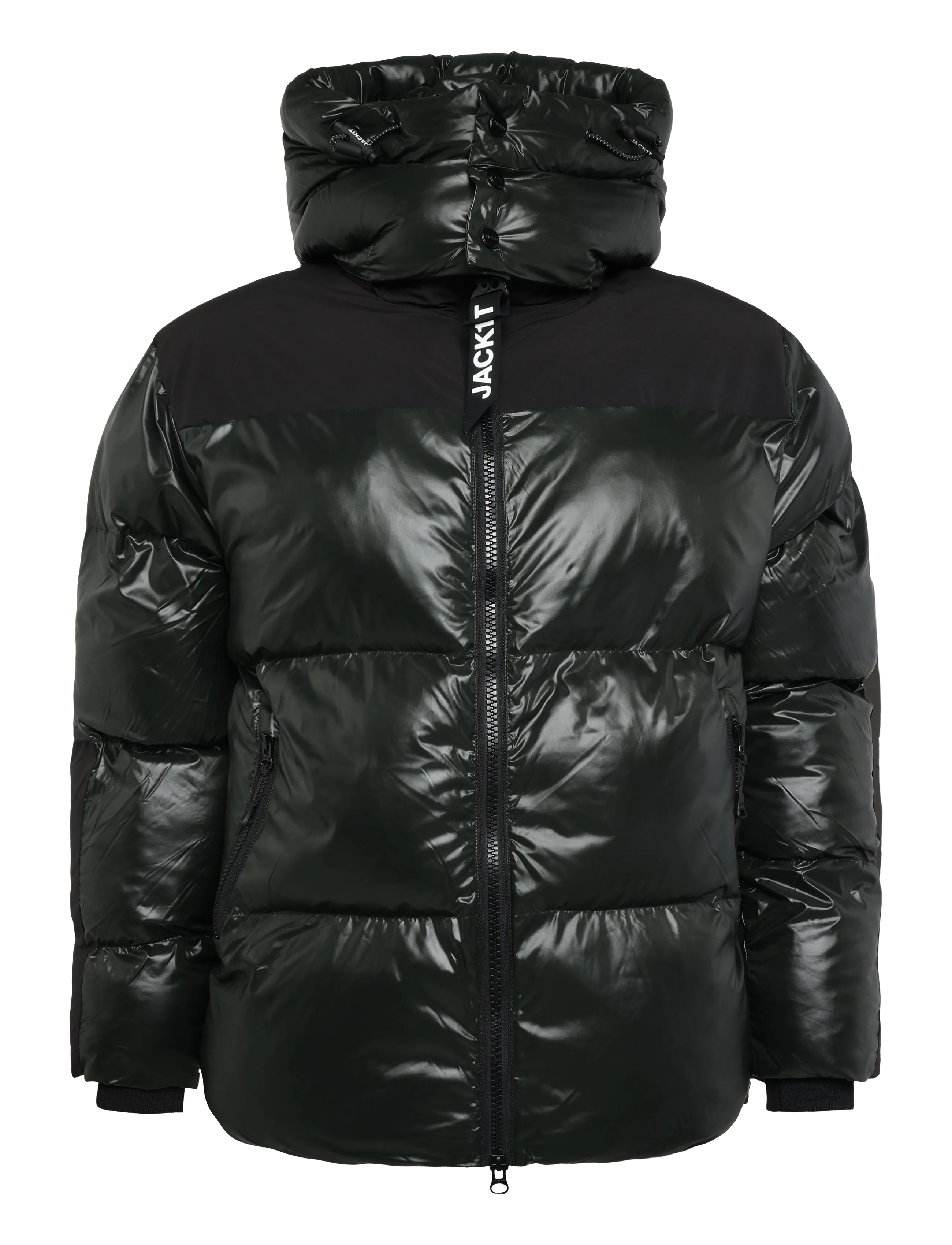 JACK1T - EXPEDITION PARKA - winterjacken - emerald/black - 1