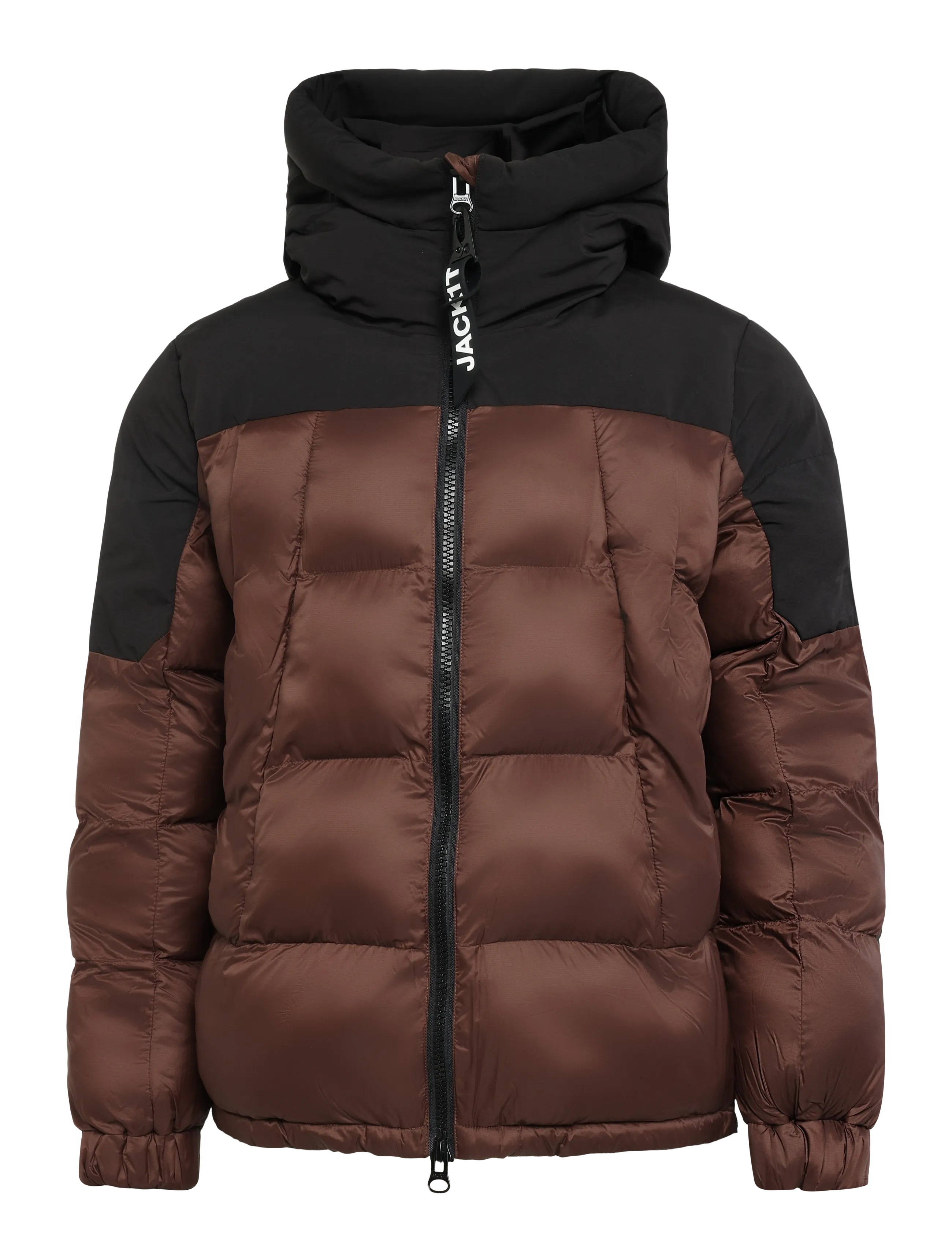 JACK1T LUNA DOWN PUFFER - JACK1T - MID BROWN/BLACK / brown