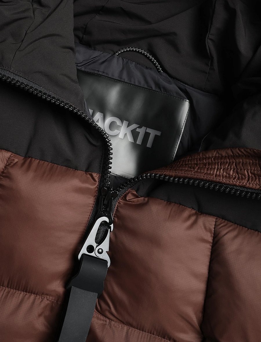 JACK1T - LUNA DOWN PUFFER - winterjacken - mid brown/black - 5
