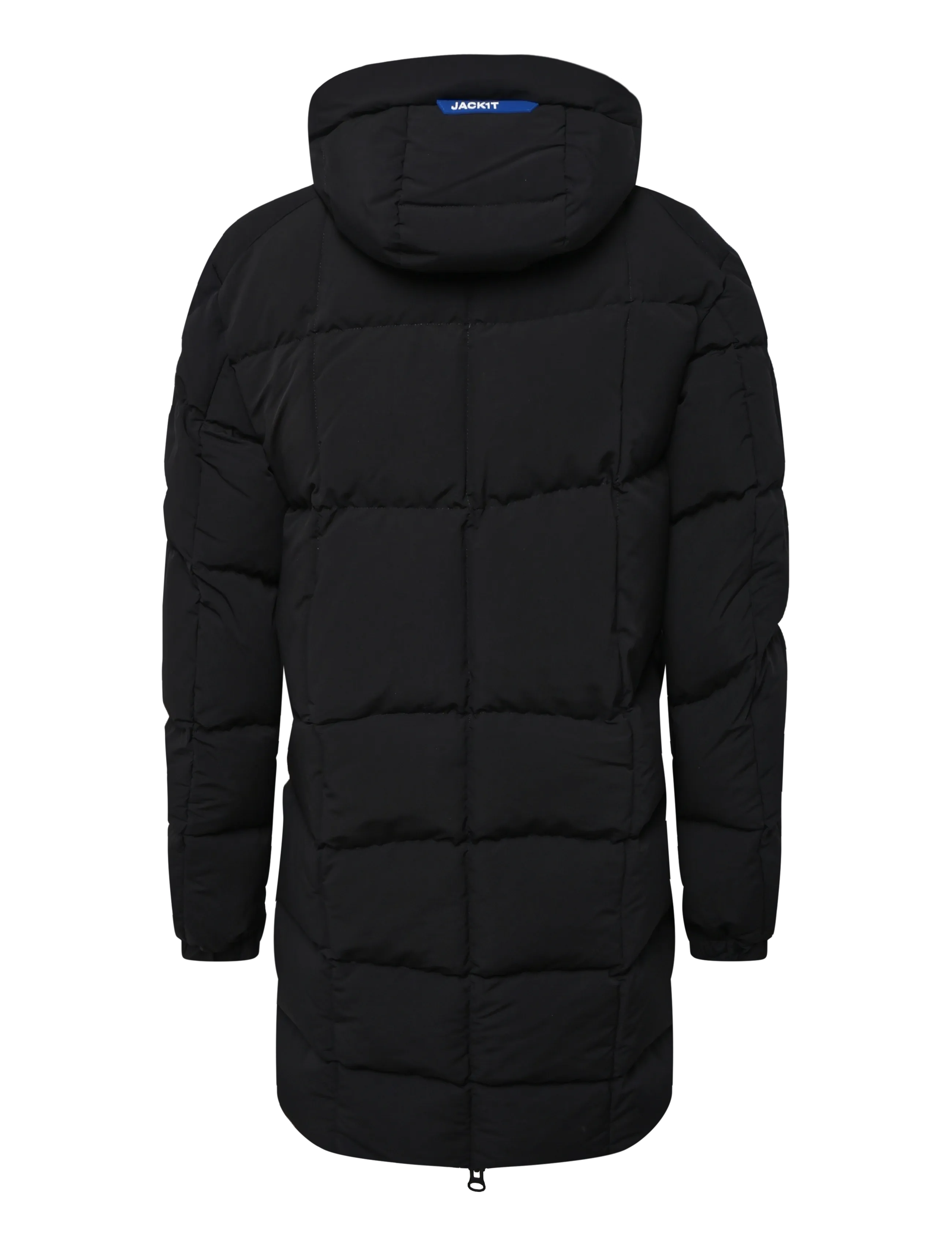 JACK1T - EZ BOXED PUFFER COAT MATT - ziemas jakas - black/black - 2