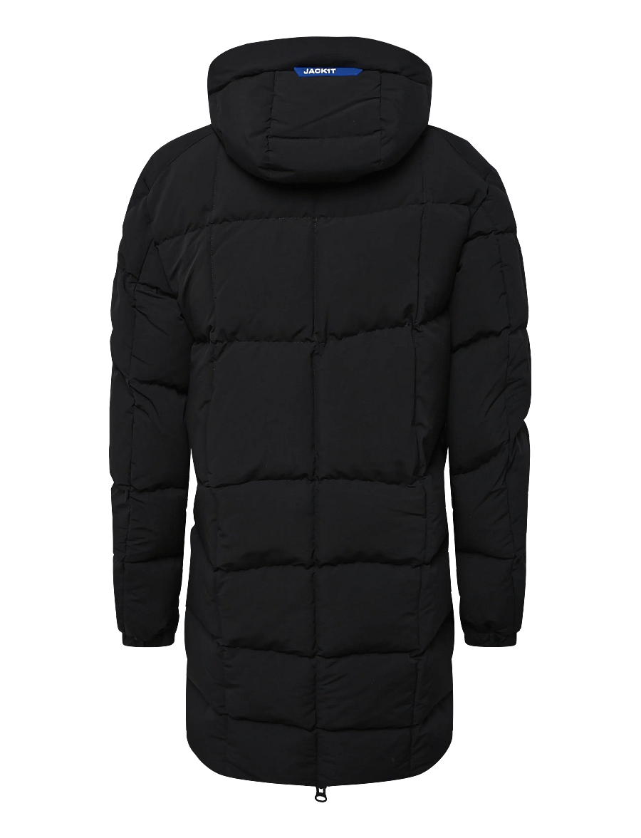 JACK1T - EZ BOXED PUFFER COAT MATT - ziemas jakas - black/black - 2