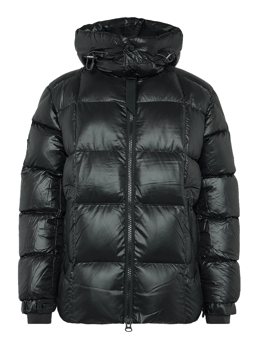 JACK1T - EZ BOXED PUFFER RACER LUX - vinterjackor - black/black - 1