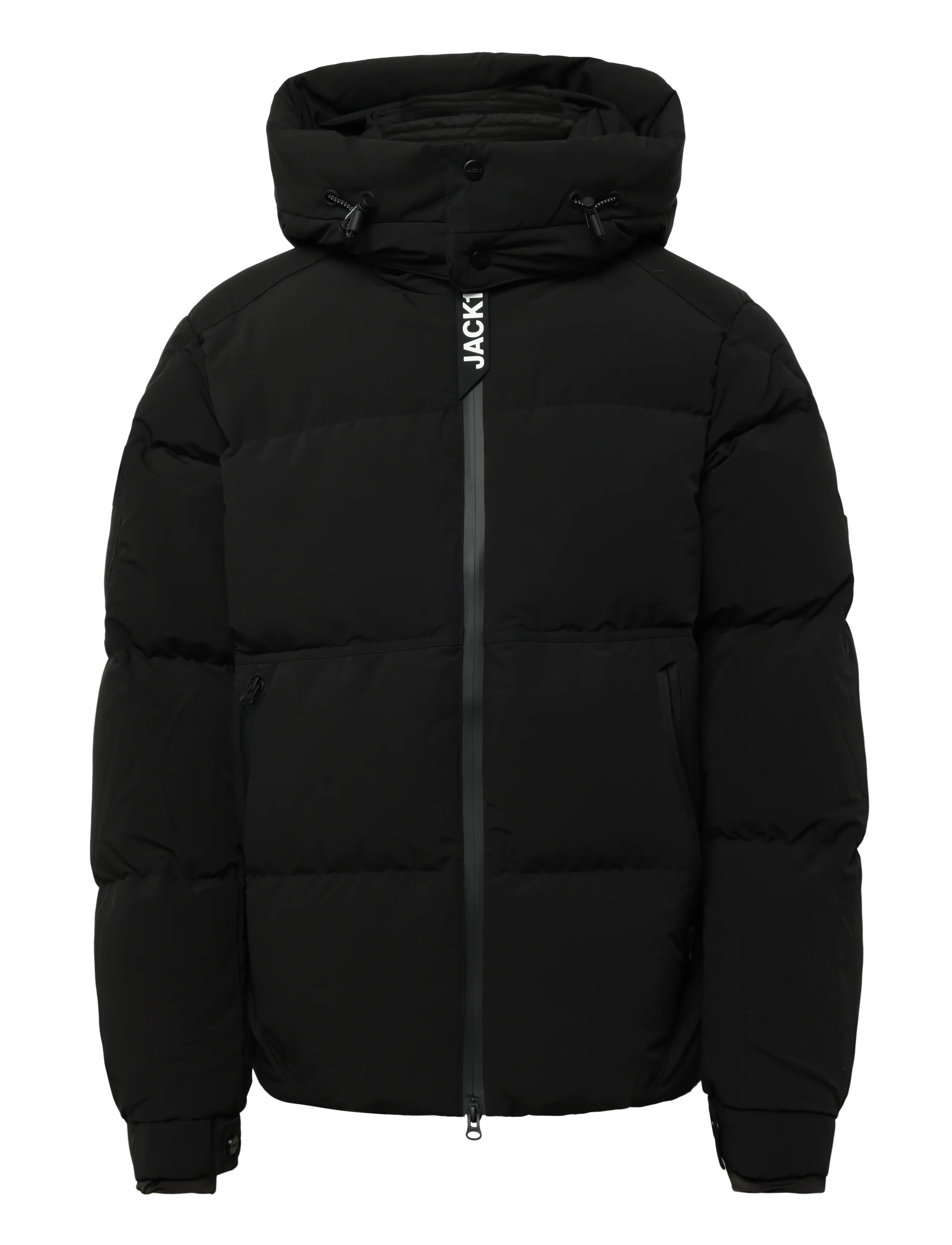 JACK1T - EZ WATER PUFFER RACER - vinterjackor - matt black - 1