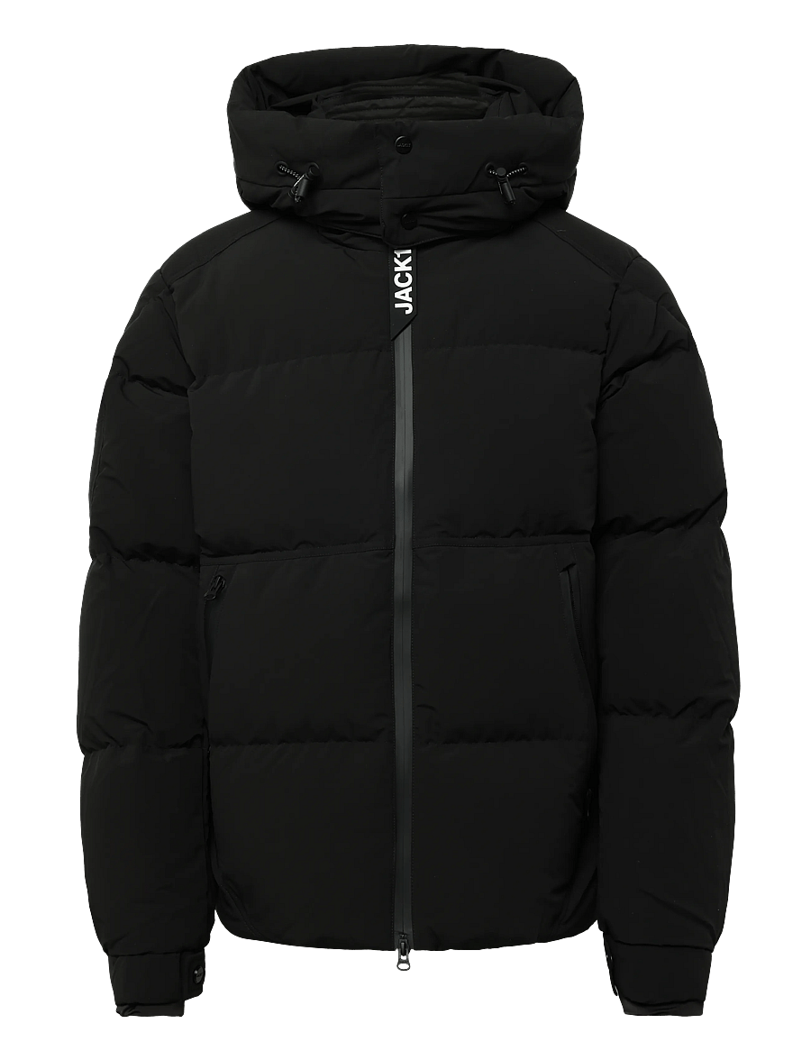 JACK1T - EZ WATER PUFFER RACER - vinterjackor - matt black - 1