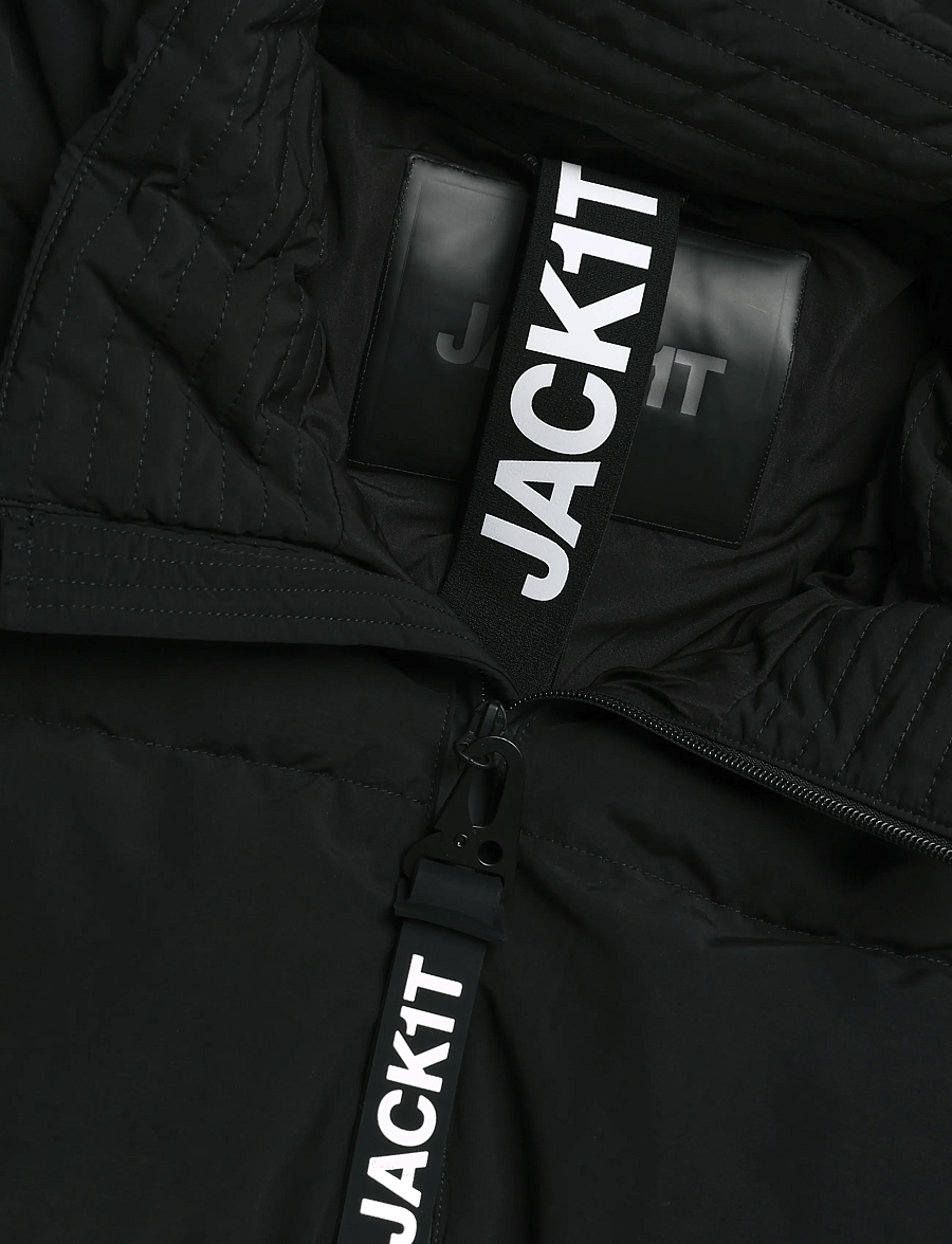 JACK1T - EZ WATER PUFFER RACER - vinterjackor - matt black - 5