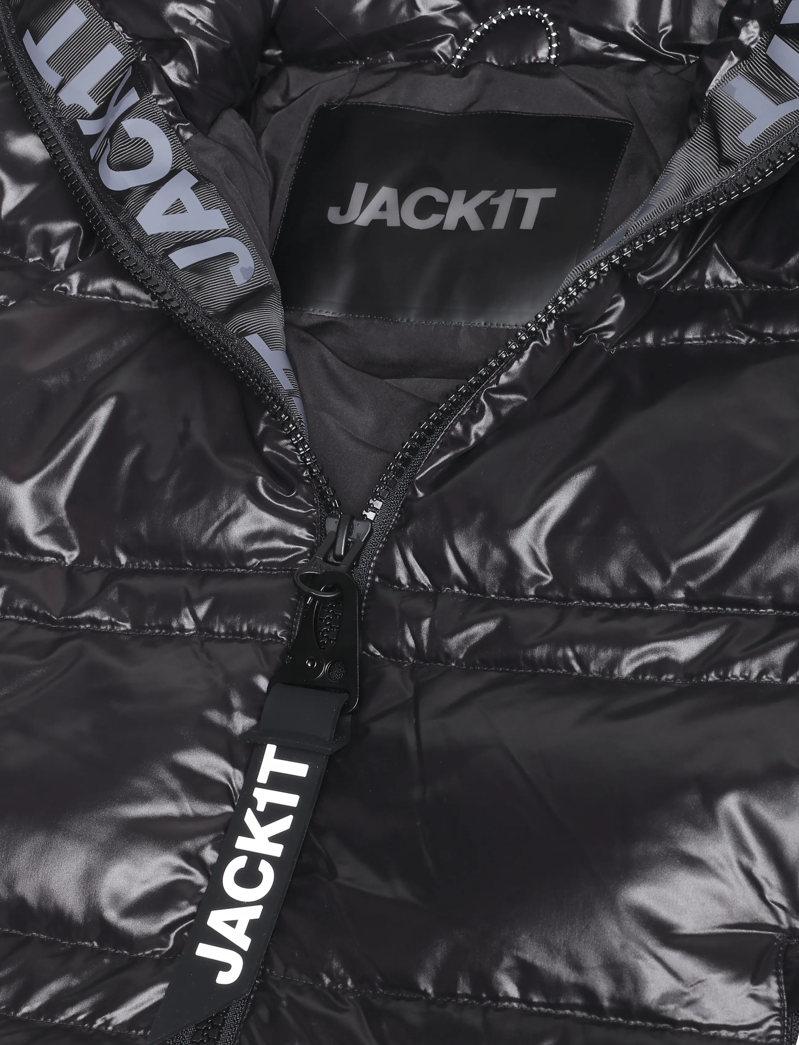 JACK1T - R4D TRAMLINE PUFFER COAT LUX - höstjackor - black - 5