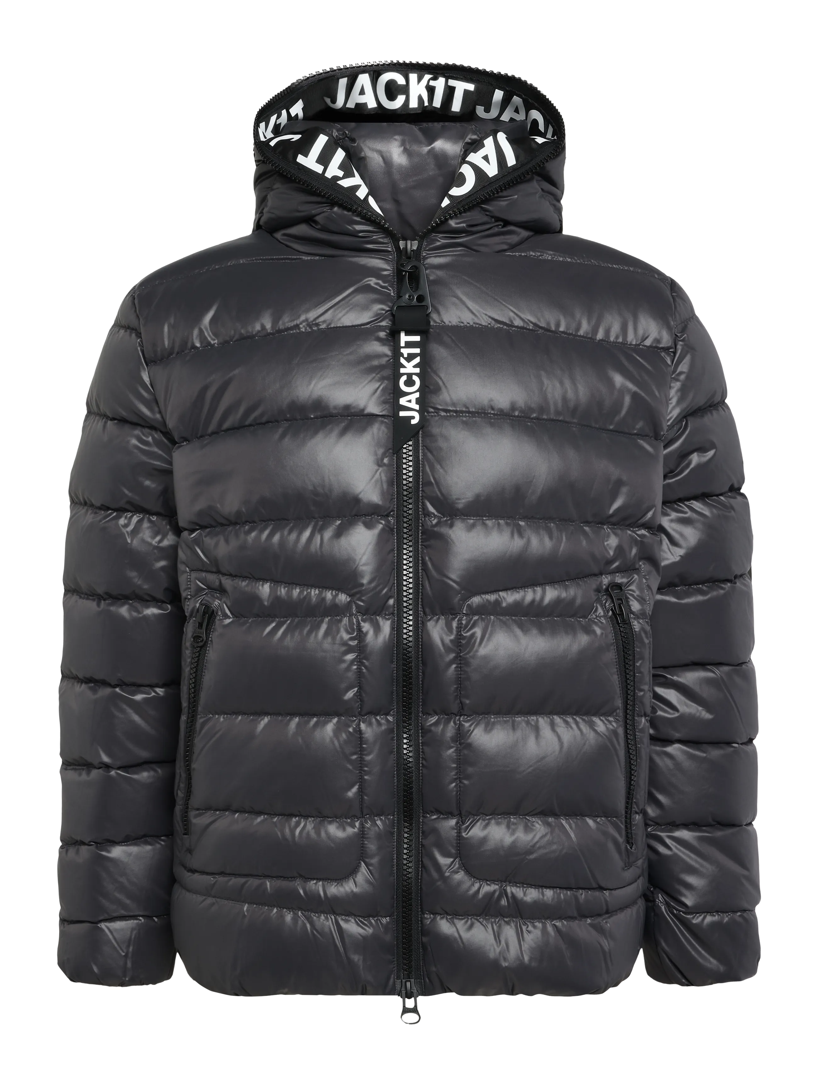 JACK1T - R4D TRAMLINE PUFFER RACER LUX - kurtki zimowe - graphite - 1