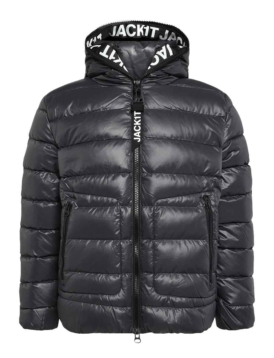 JACK1T - R4D TRAMLINE PUFFER RACER LUX - kurtki zimowe - graphite - 1