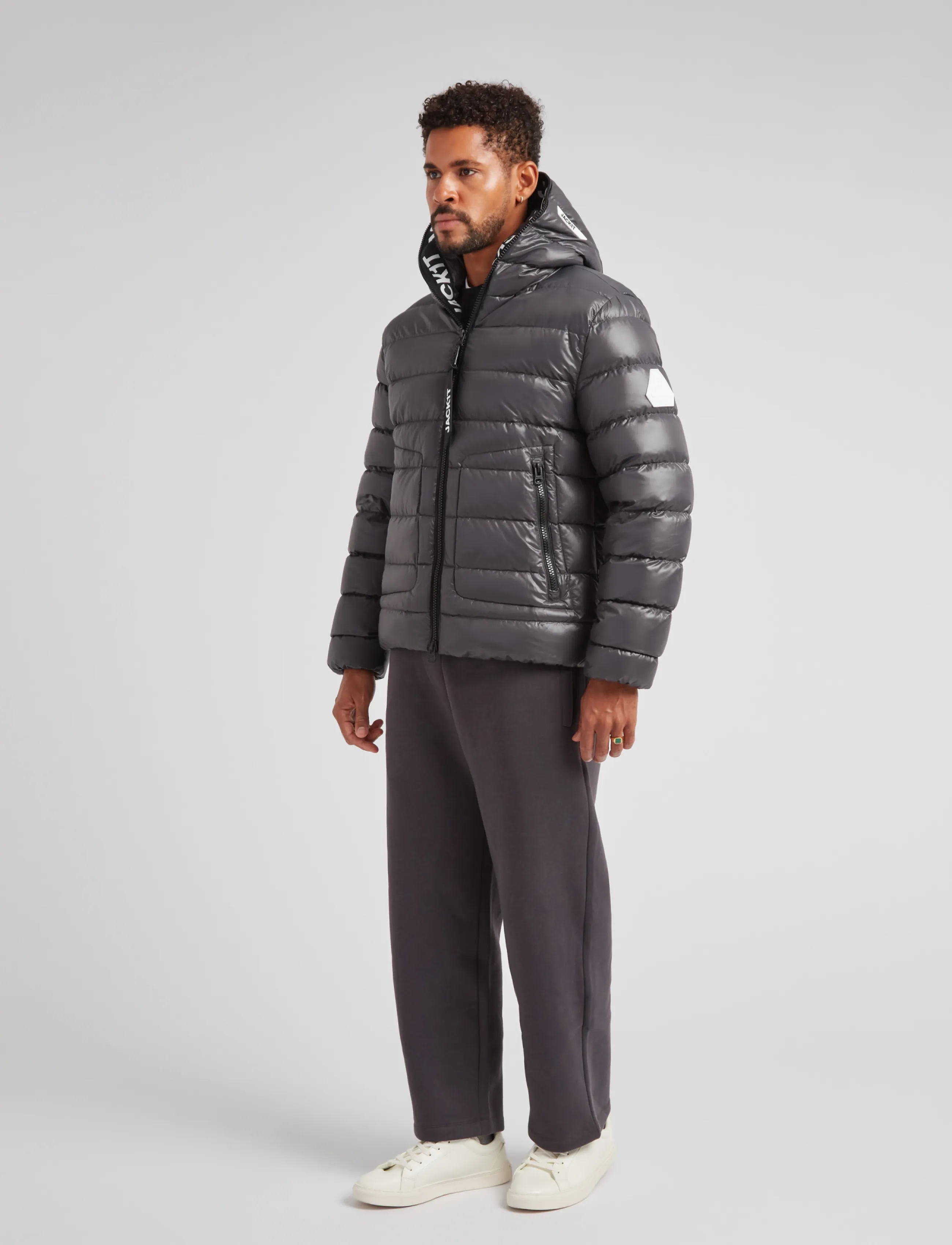Jack1t R4D Tramline Puffer Racer Lux jackor herr – bild 2