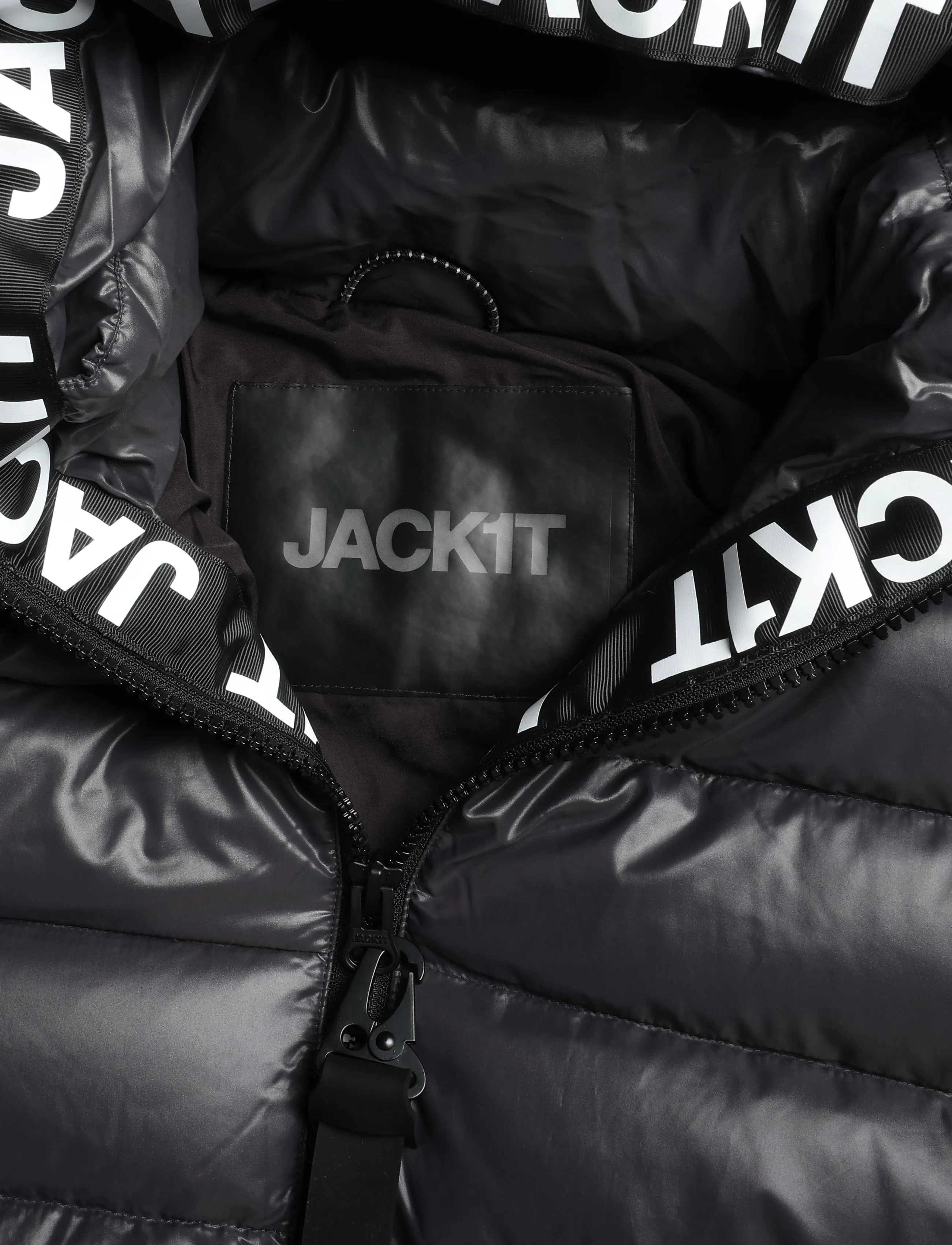 JACK1T - R4D TRAMLINE PUFFER RACER LUX - kurtki zimowe - graphite - 5