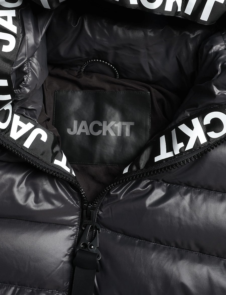JACK1T - R4D TRAMLINE PUFFER RACER LUX - kurtki zimowe - graphite - 5