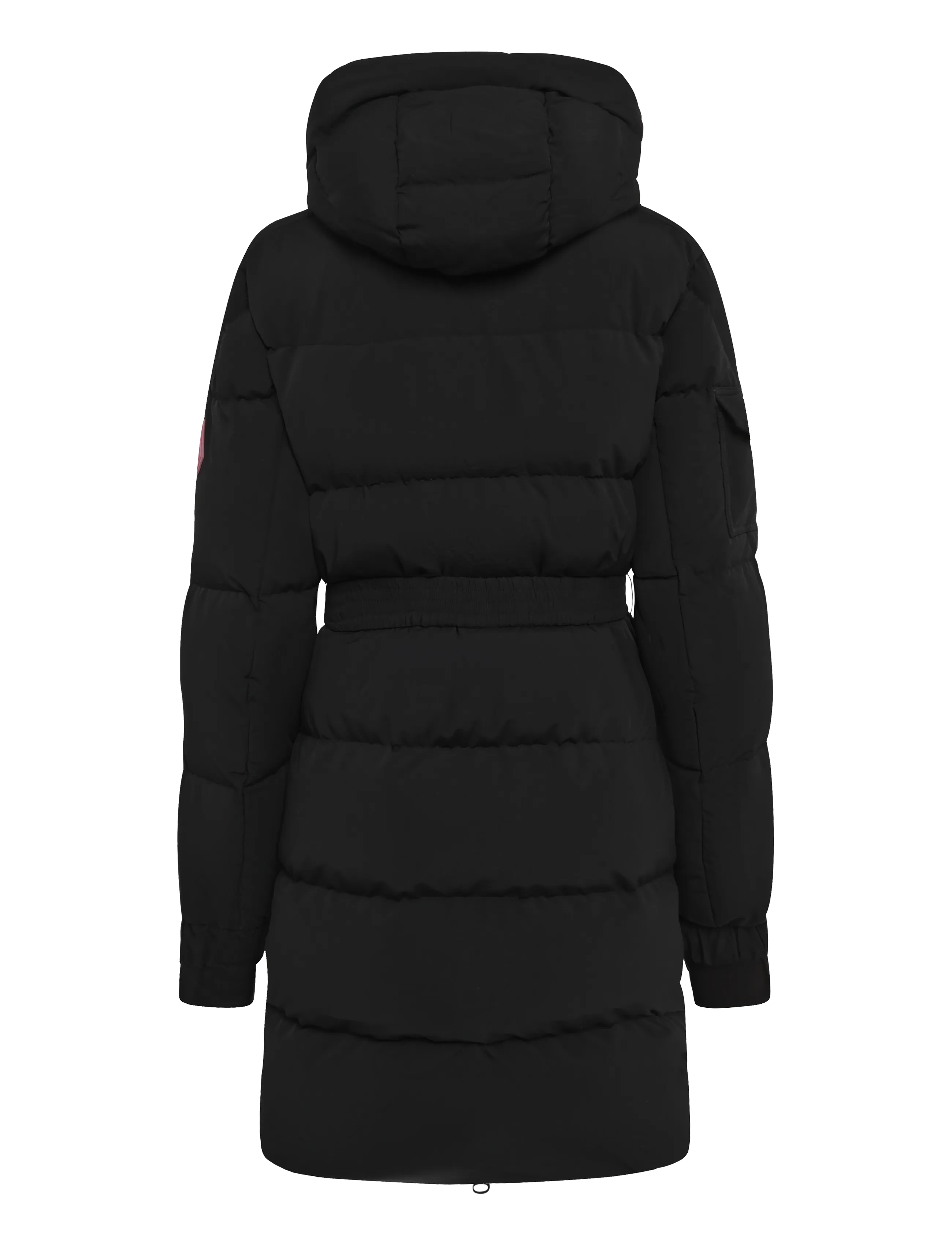 JACK1T - EZ BELTED PUFFER COAT MATT - winterjacken - black/stone - 2