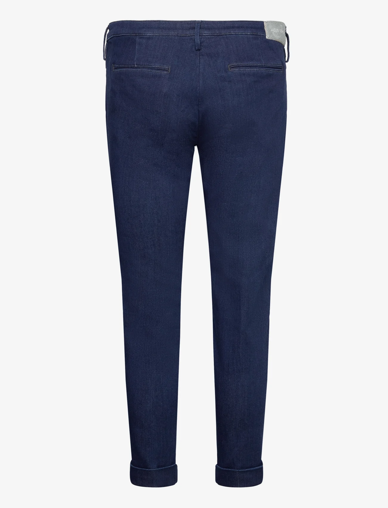 Jacob Cohen - CHINO DENIM STR WASH 1 - džinsa bikses ar tievām starām - blue - 1