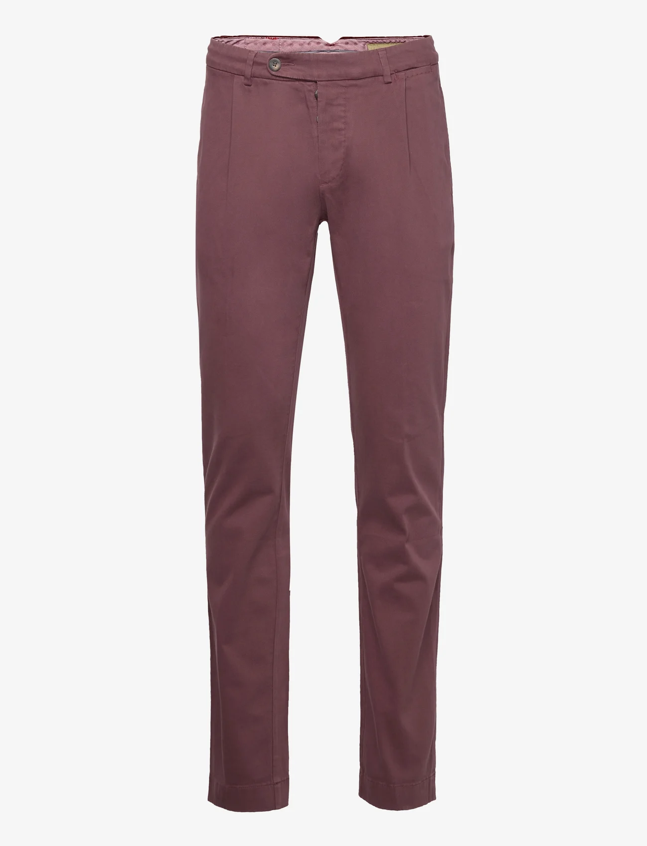 Jacob Cohen - SEMI CLASSIC COMFORT PPT STR SOLID - chino's - burgundy - 0
