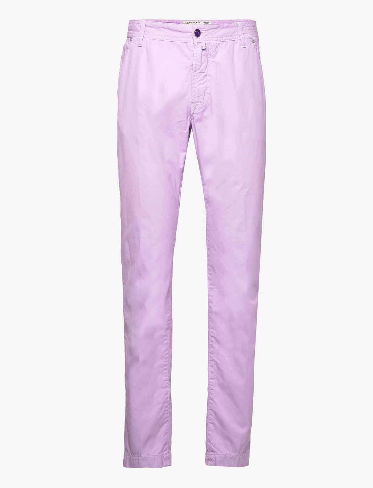 Jacob Cohen - PANTALONE PPT FISSO - casual bukser - purple - 0