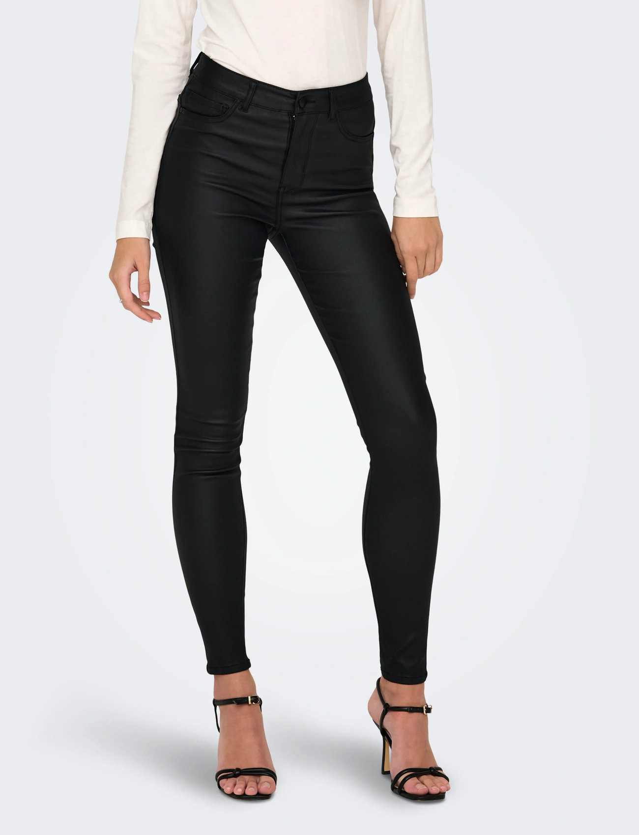 JDY Jdynewthunder Coated High Skn Pnt Noos - - XS x 32 1