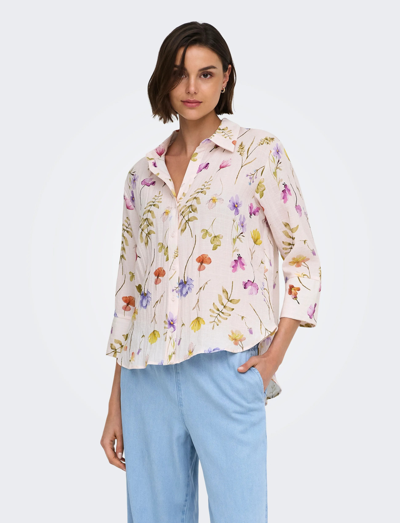 JDY Jdyviola Life 3/4 Shirt Wvn Noos - - XS