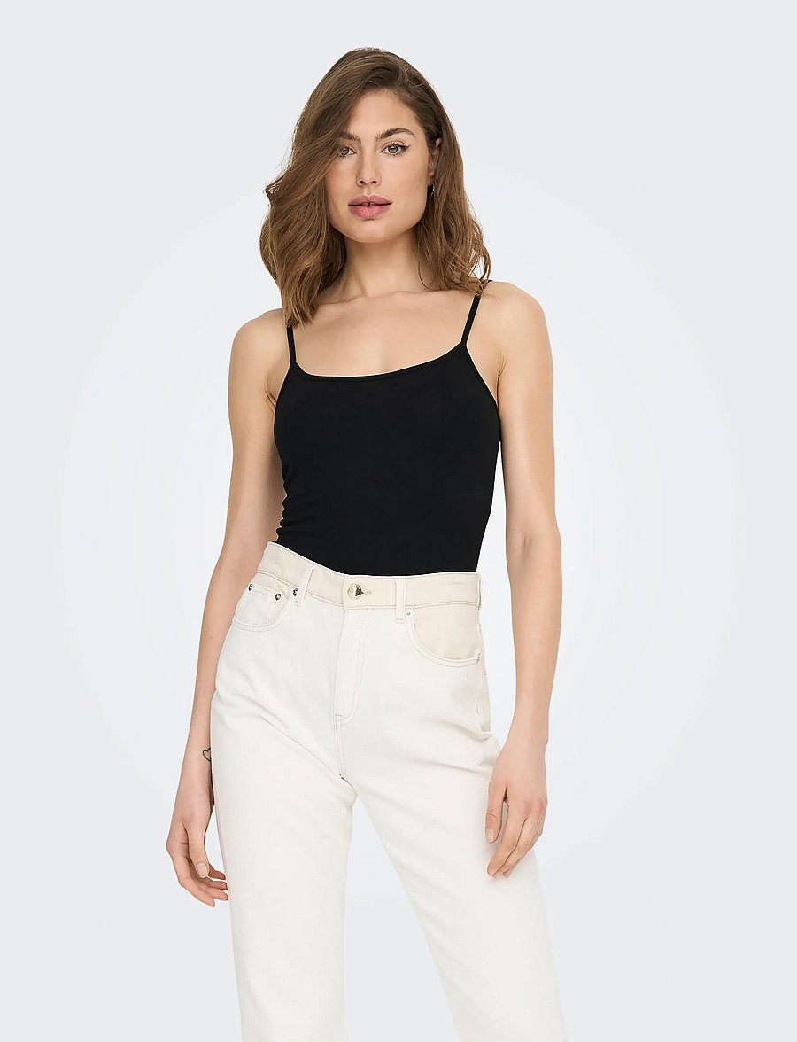 JDY - JDYAVA SINGLET JRS NOOS - Ärmellose tops - black - 0