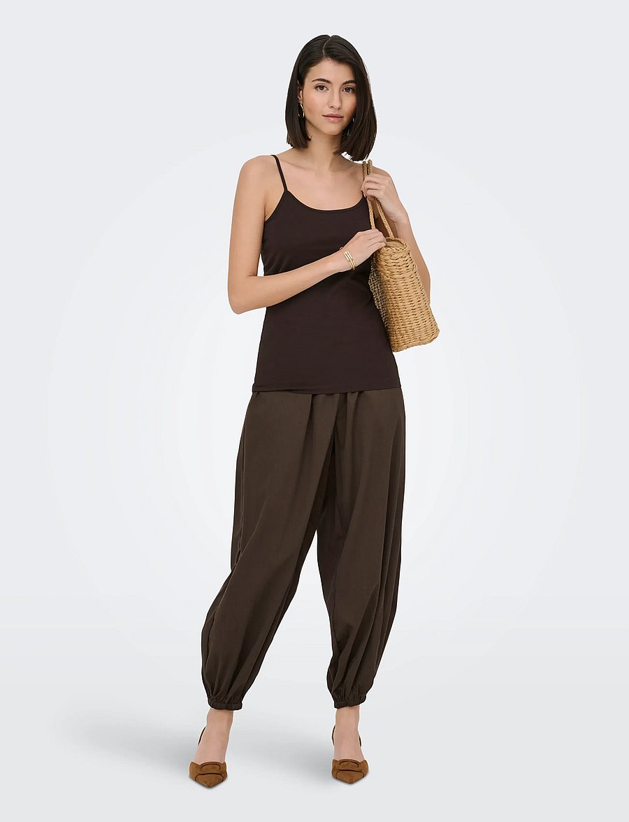 JDY - JDYAVA SINGLET JRS NOOS - Ärmellose tops - chocolate torte - 4