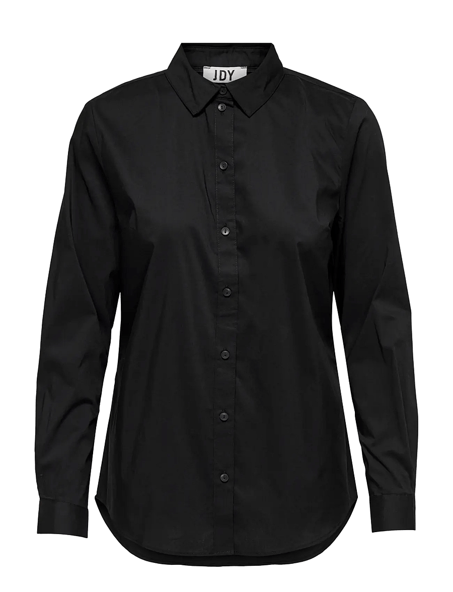 JDY - JDYMIO L/S SHIRT WVN NOOS - langärmlige hemden - black - 1